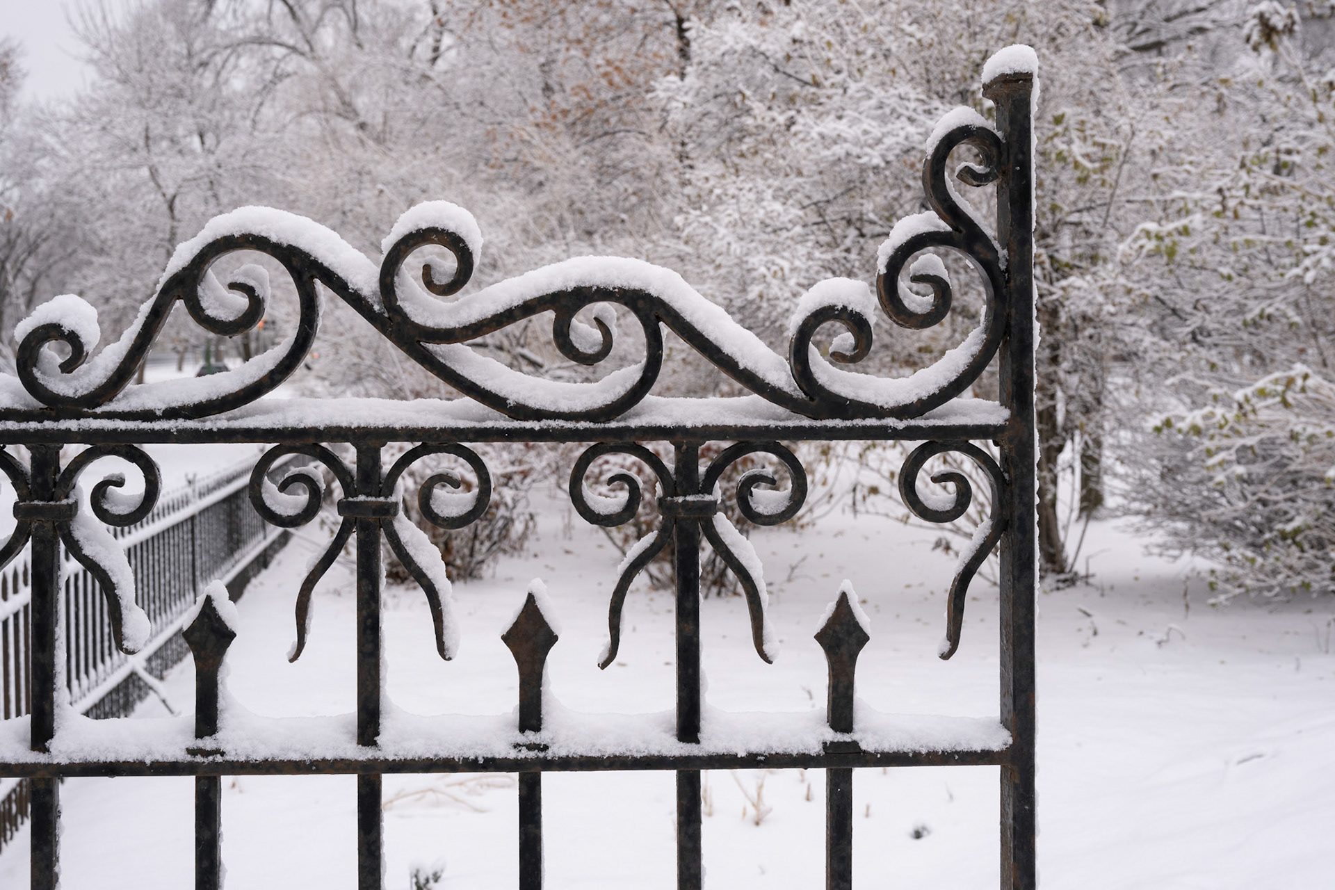Snow in October