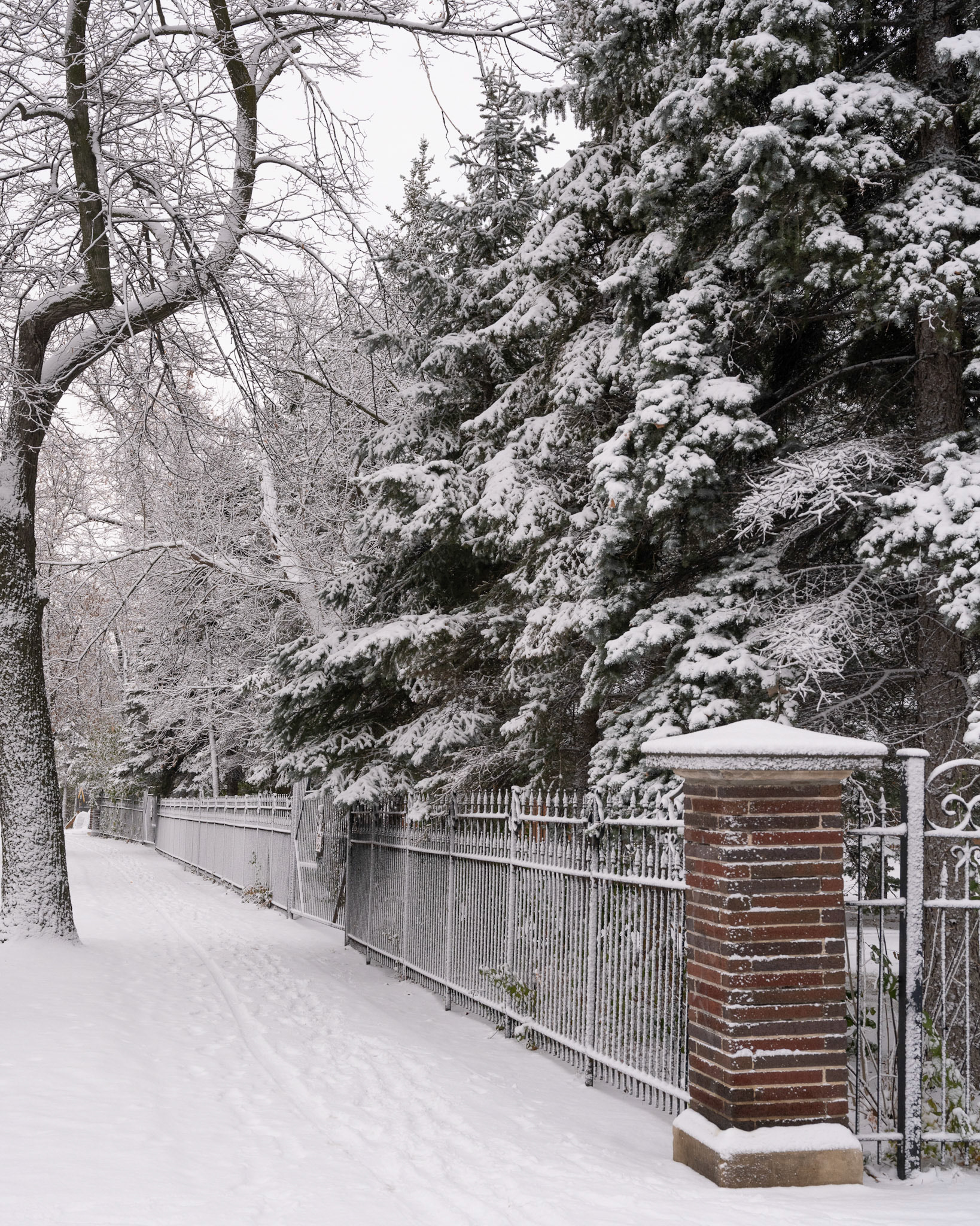 Snow in October