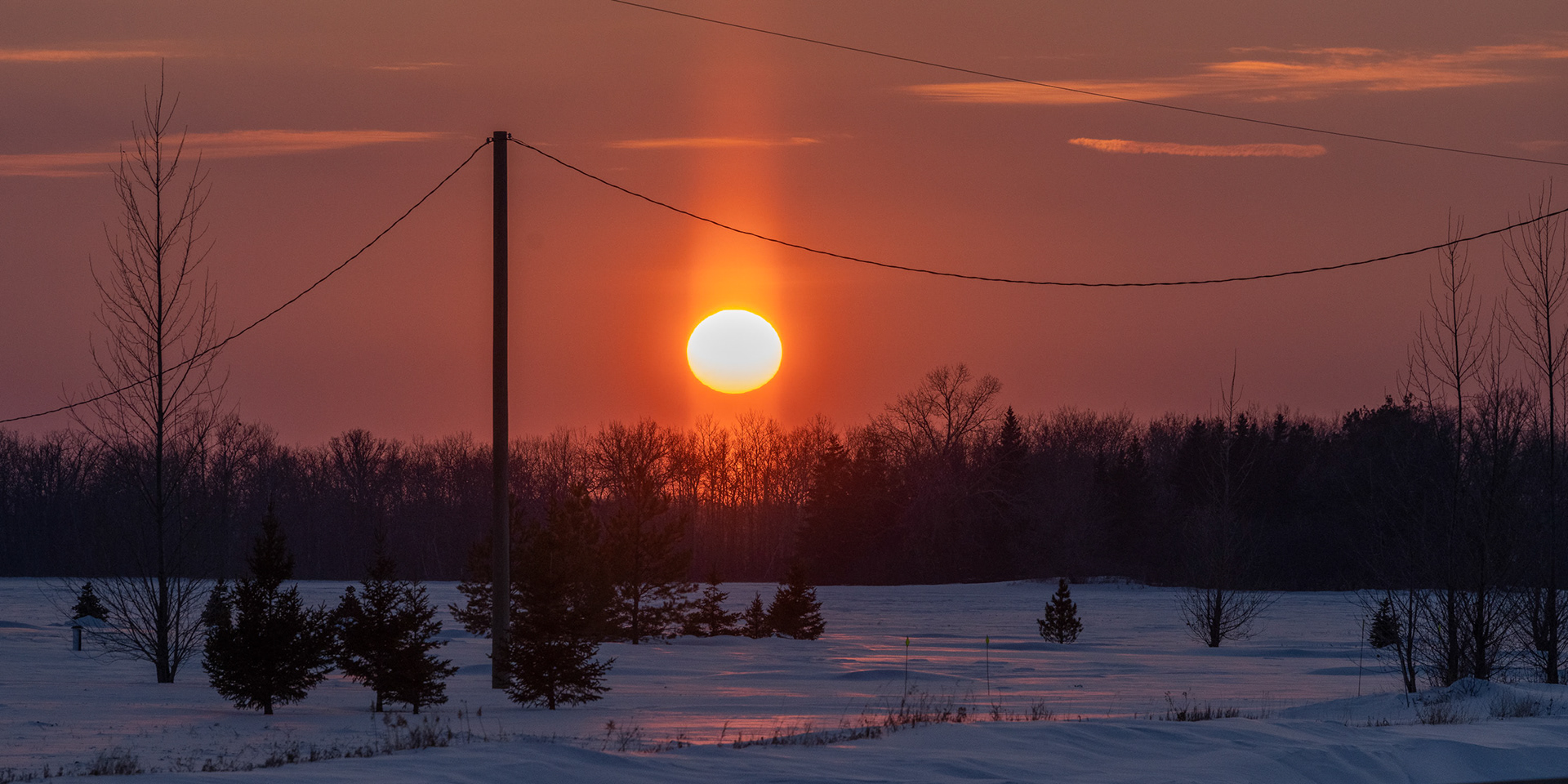 Sunset in the Interlake