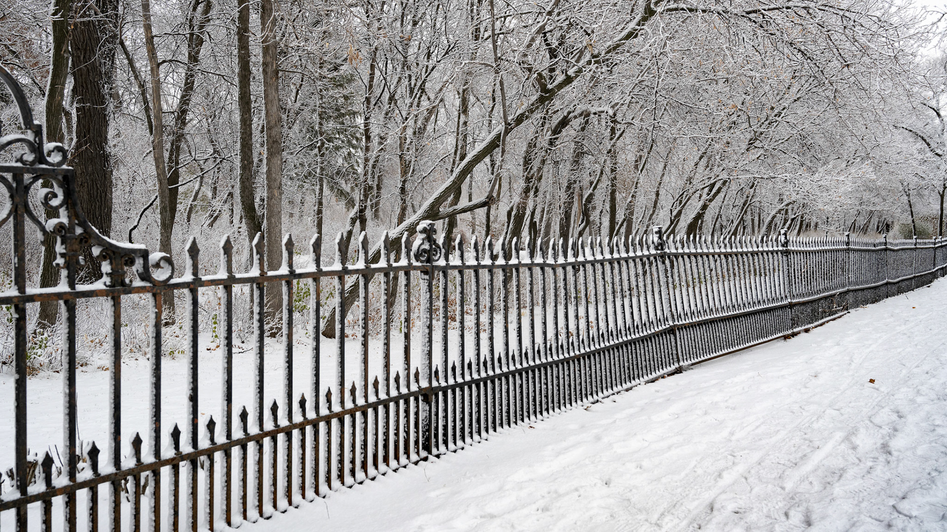 Snow in October