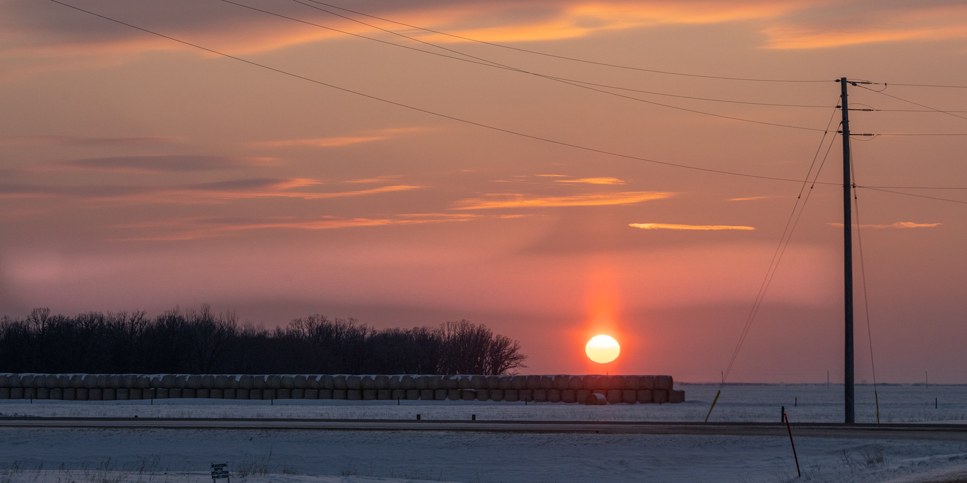 Sunset in the Interlake