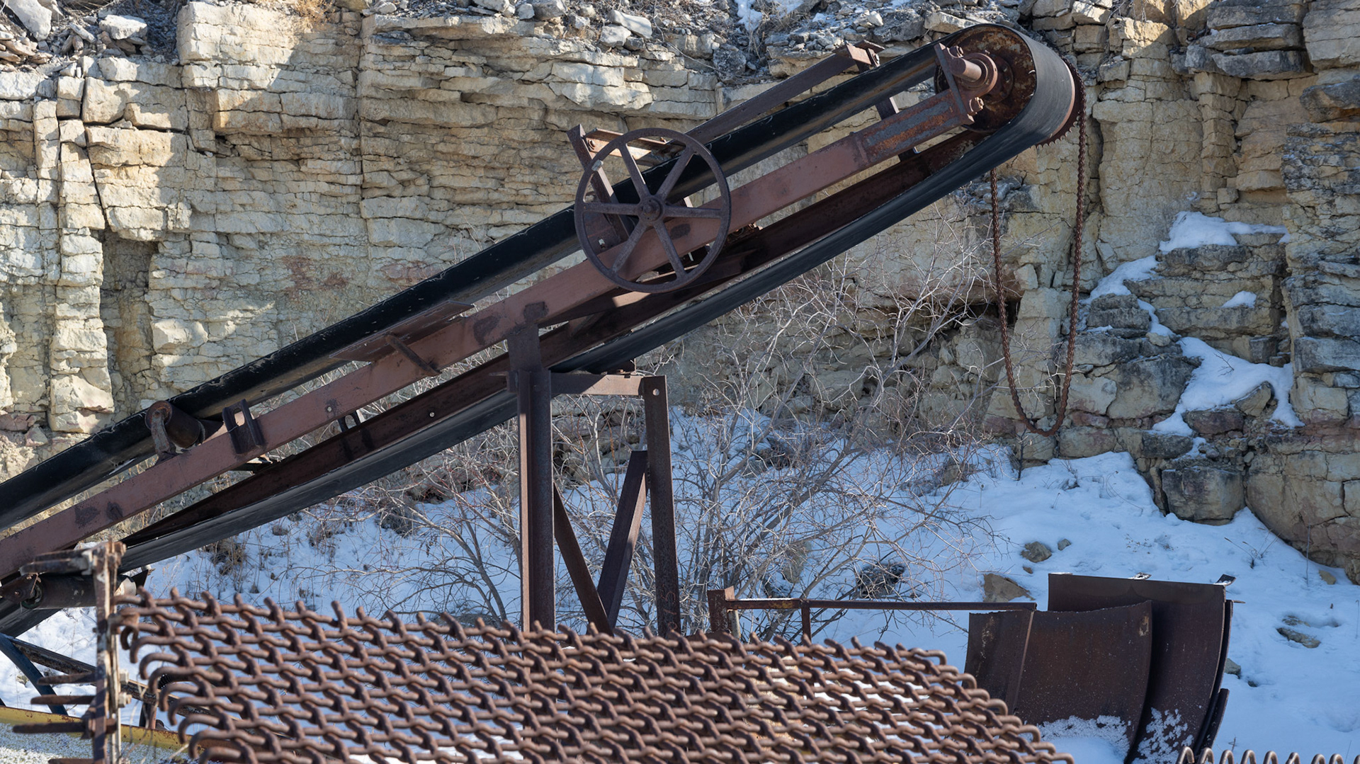 Mariash Quarry, natural stone, Stony Mountain