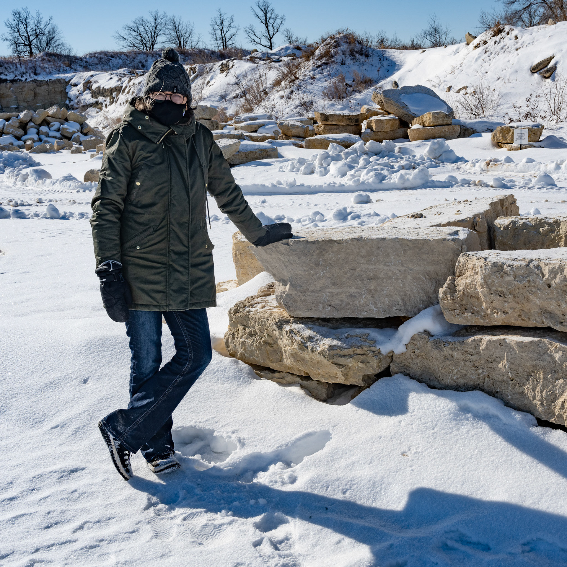 Mariash Quarry, natural stone, Stony Mountain