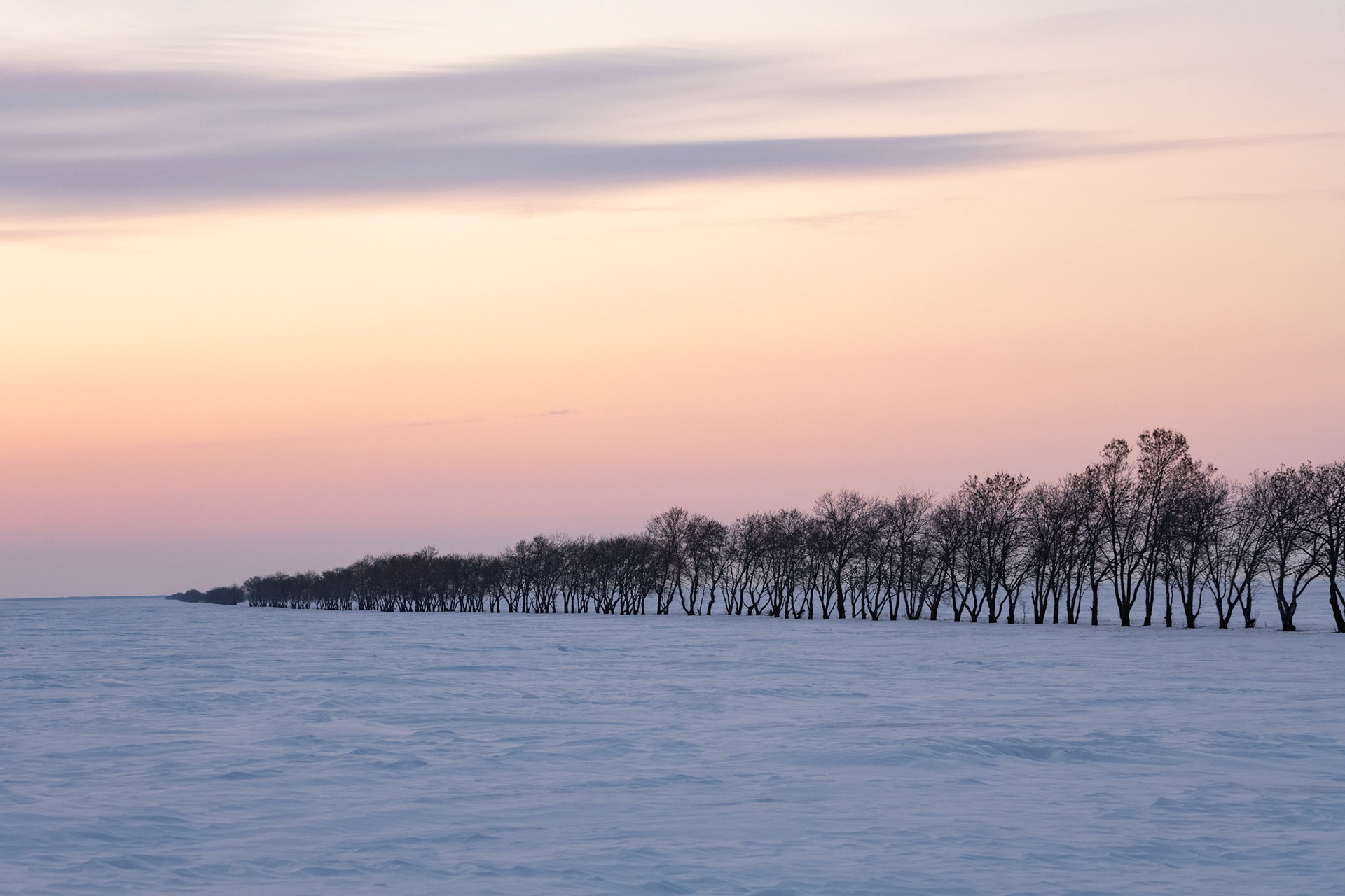 Sunset in the Interlake