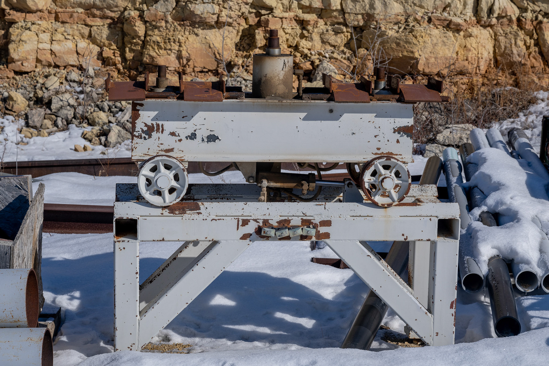 Mariash Quarry, natural stone, Stony Mountain
