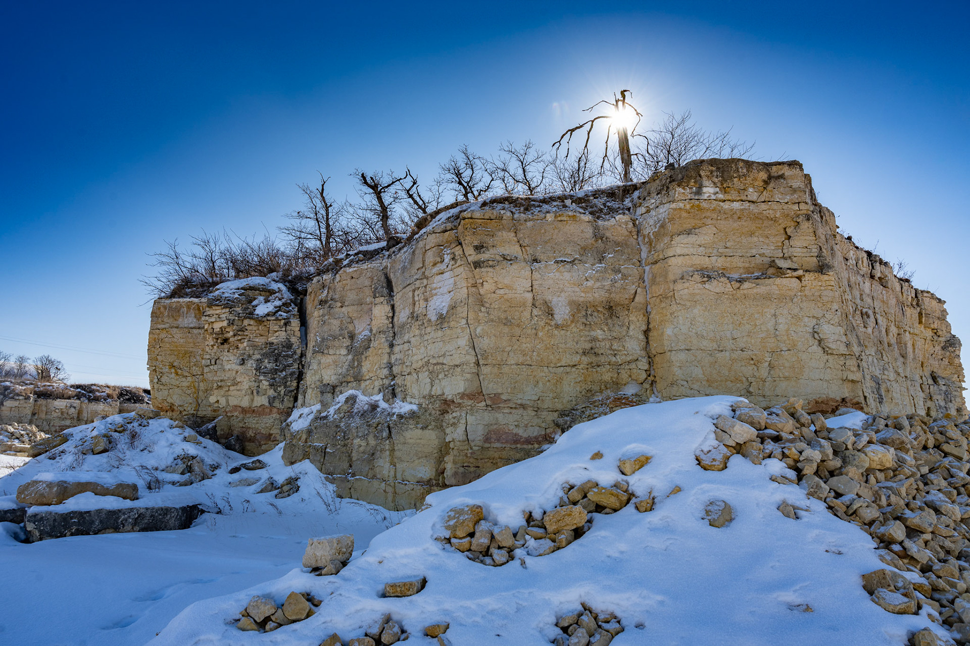 Mariash Quarry, natural stone, Stony Mountain