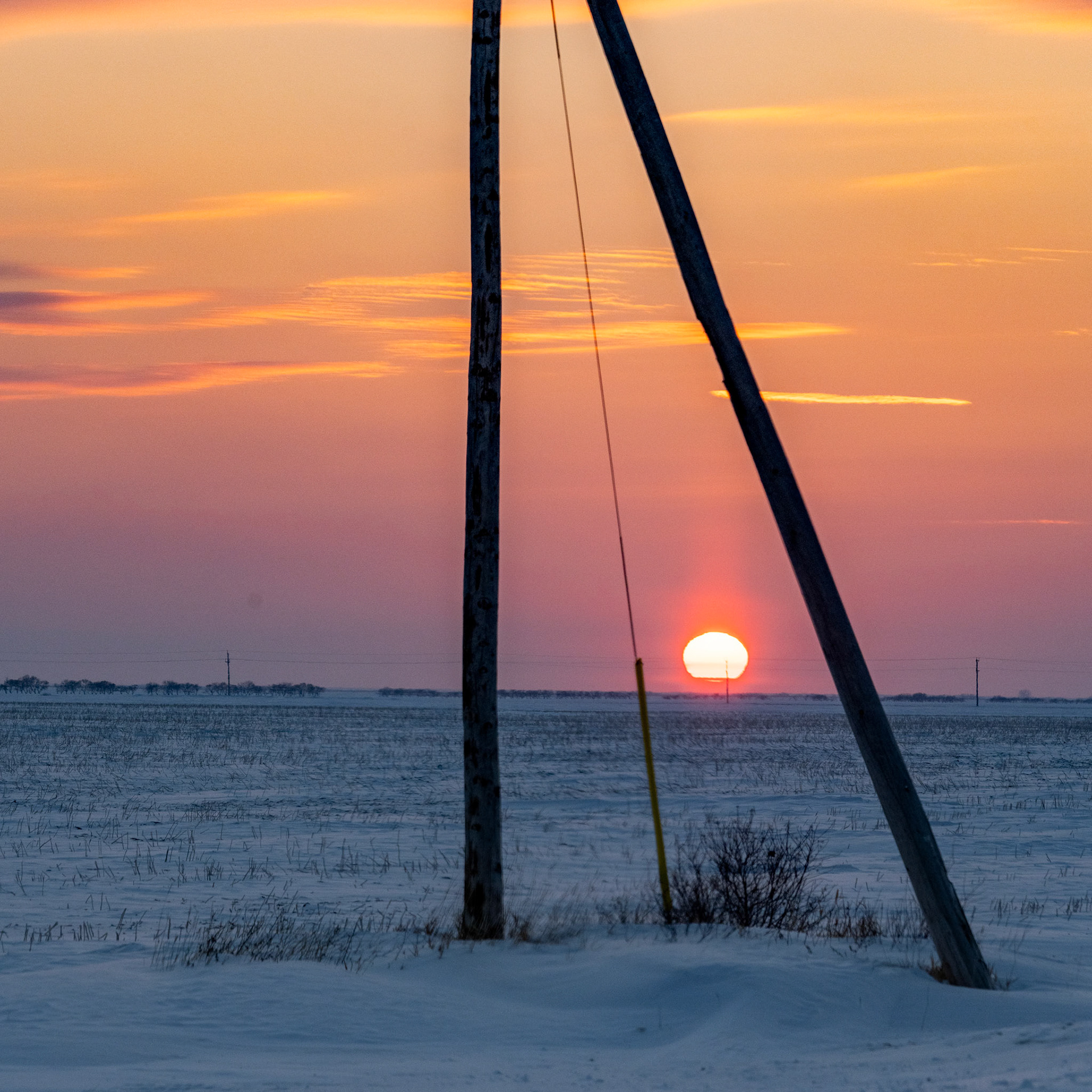 Sunset in the Interlake