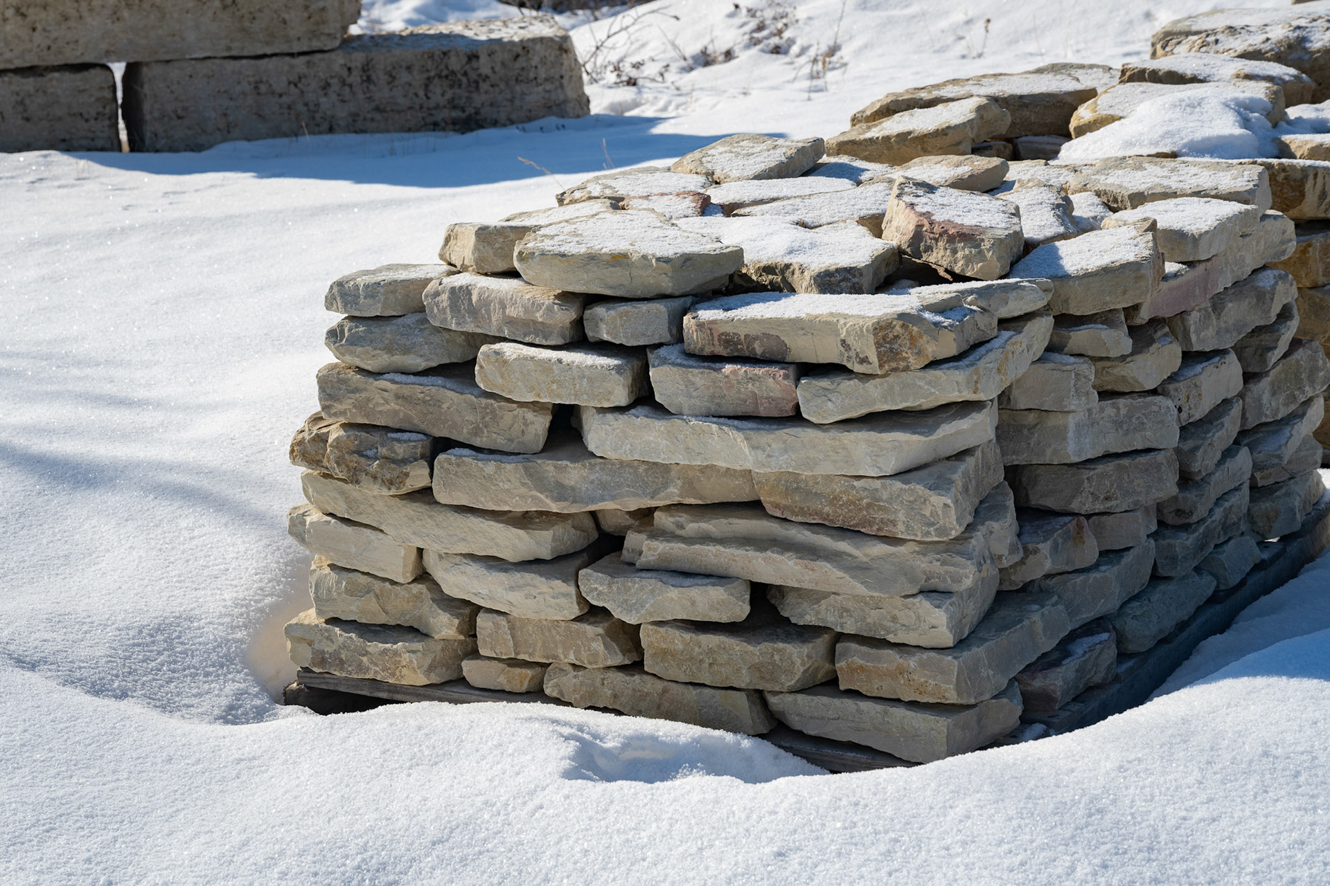 Mariash Quarry, natural stone, Stony Mountain