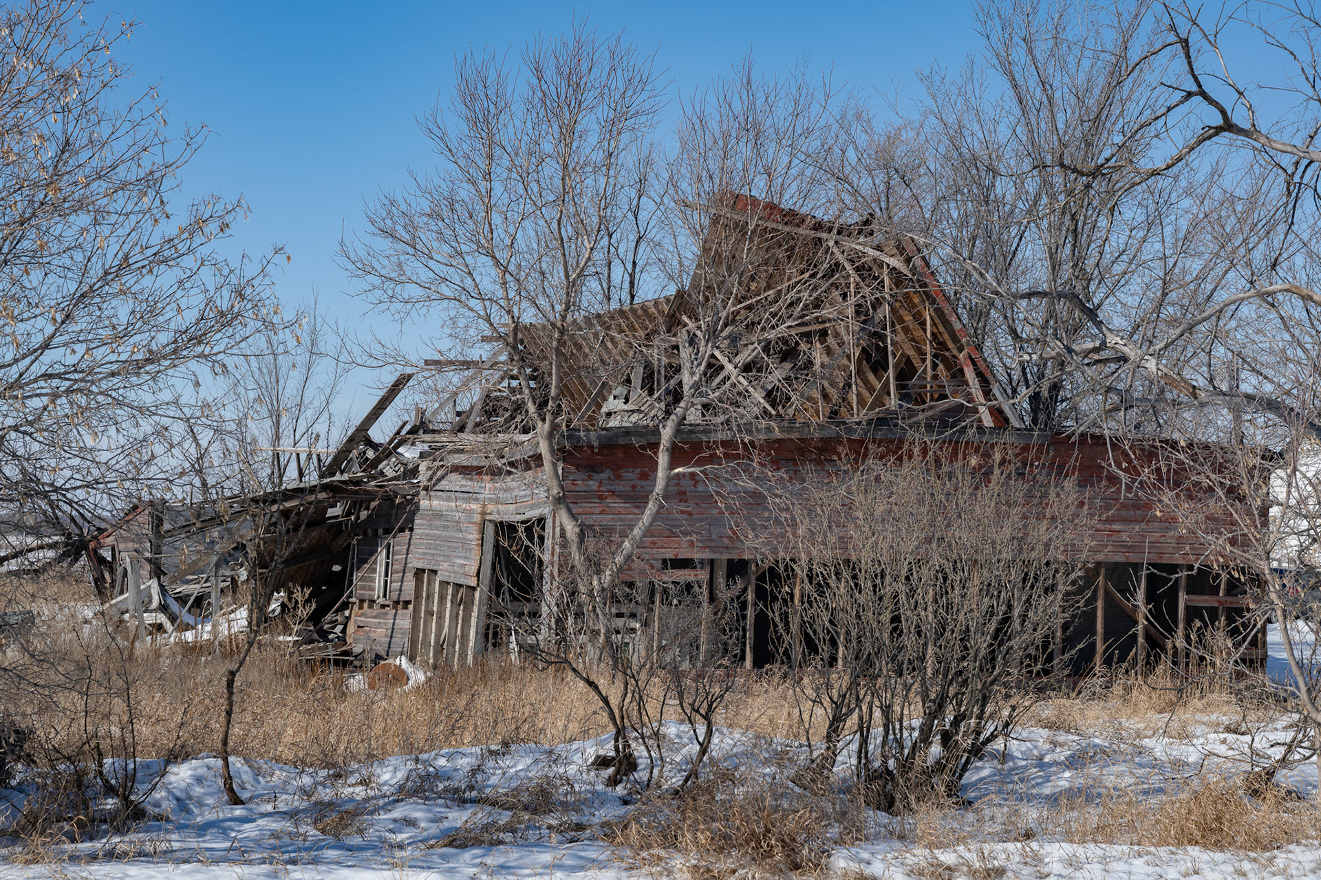 Abandoned Barn - Stony Mountain Manitoba
