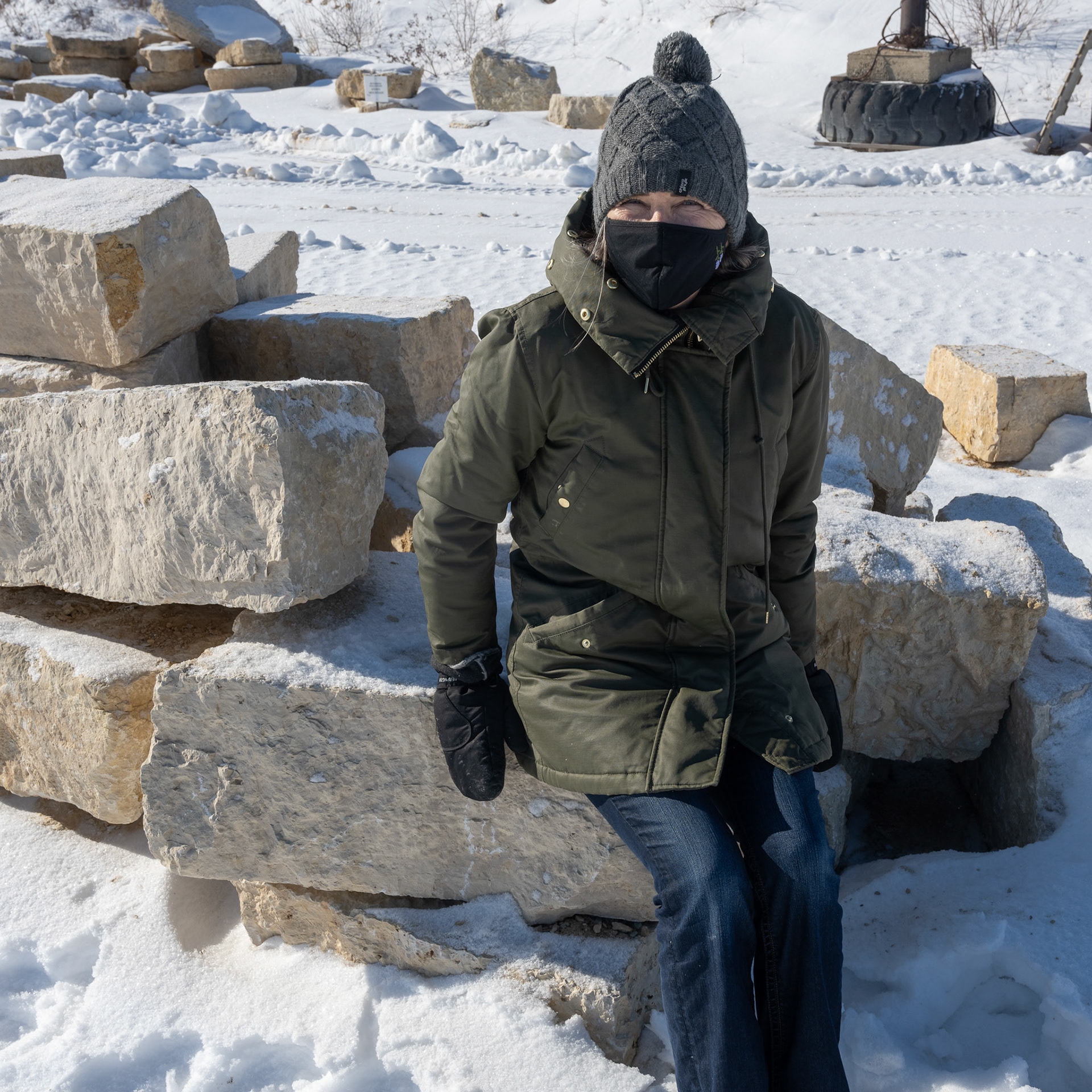 Mariash Quarry, natural stone, Stony Mountain