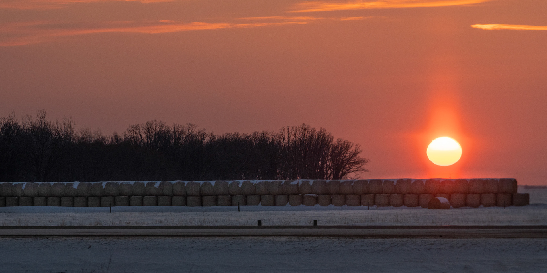 Sunset in the Interlake