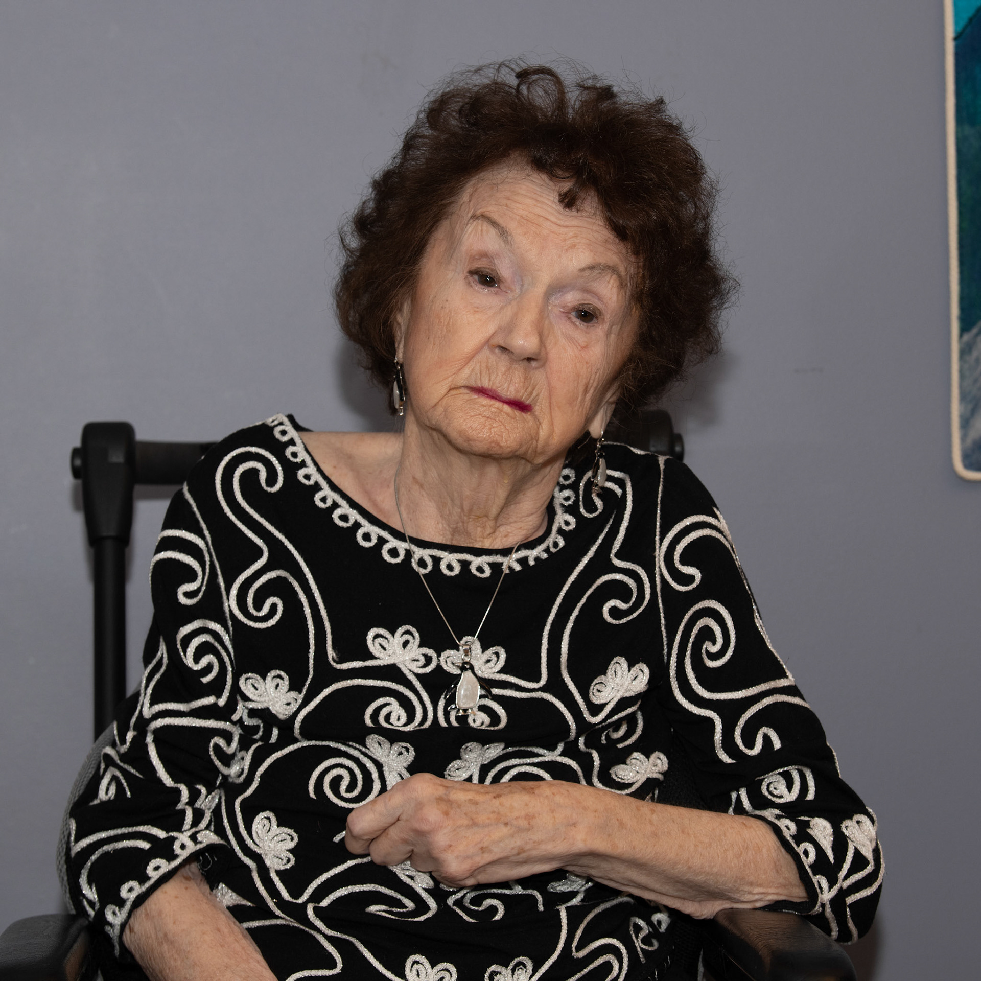 Portraits with Mom, Diane, Darren and Keith - Jan 2021