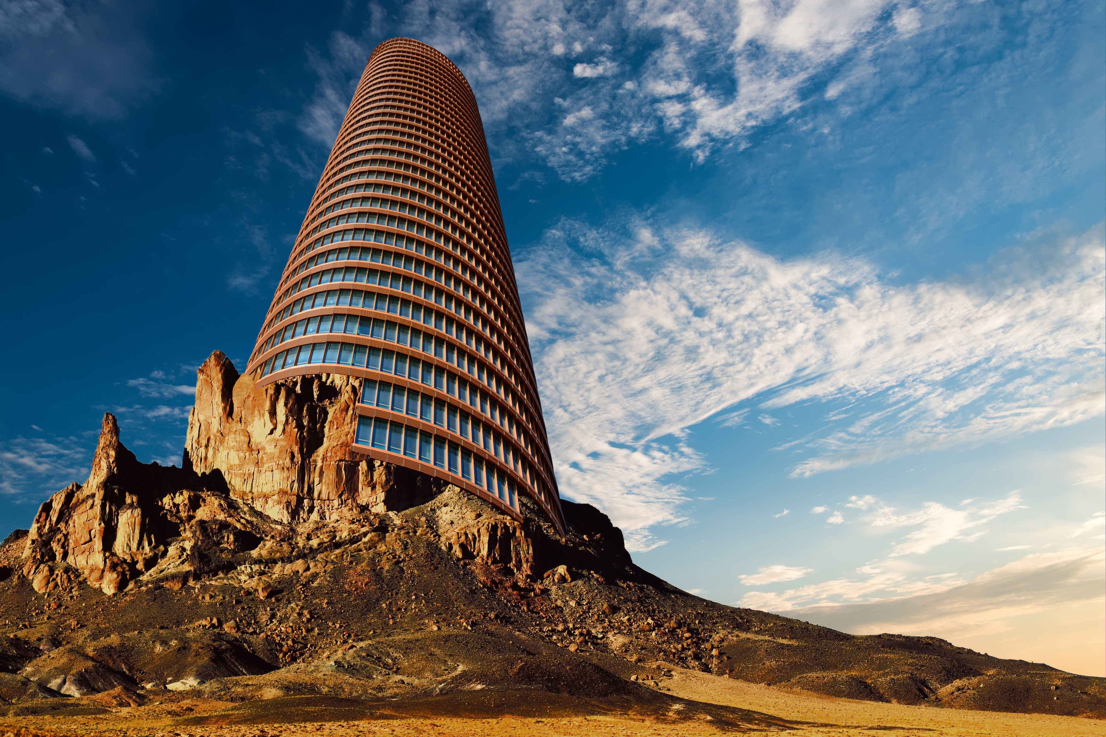 Dessert Mountain Scraper