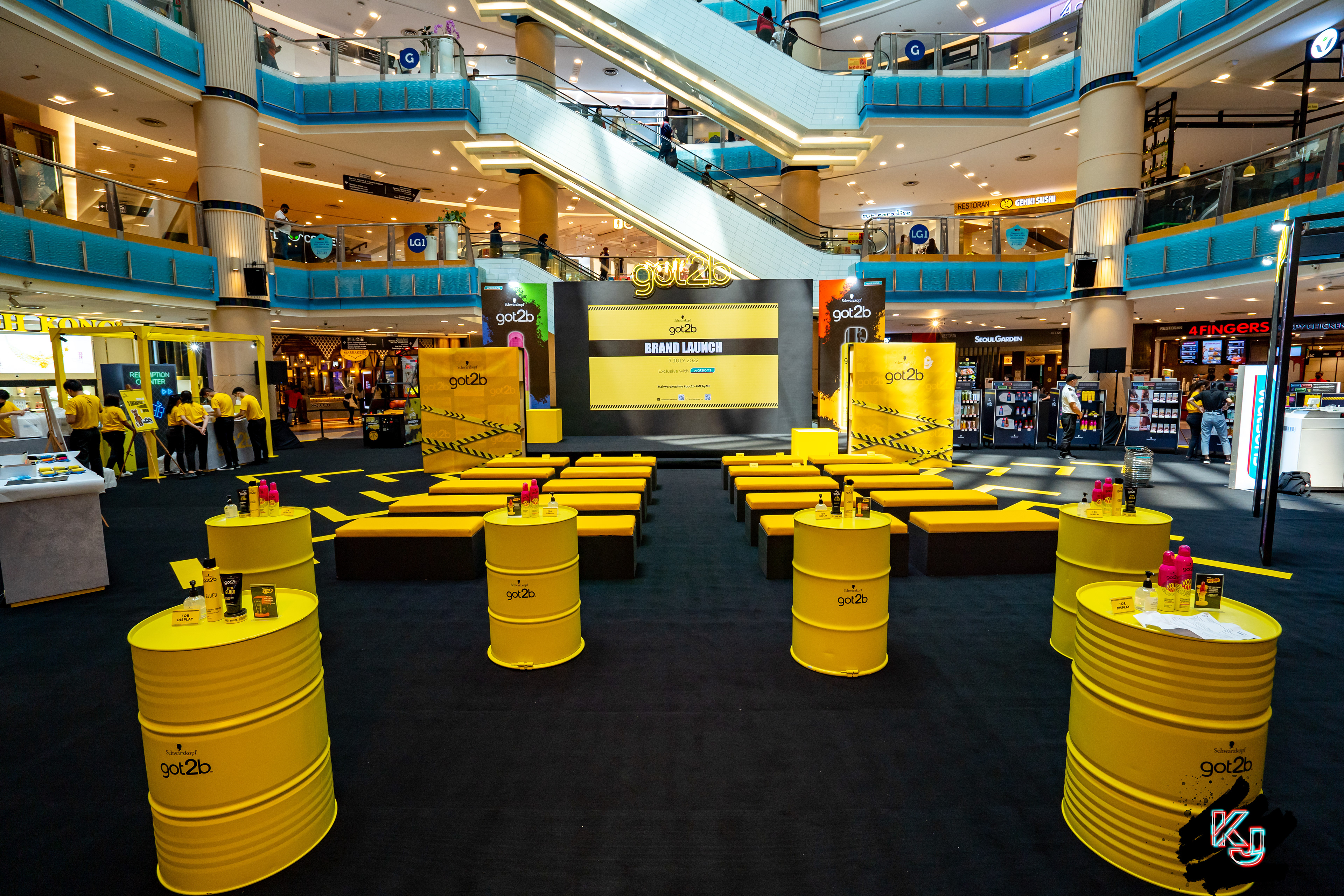 Schwarzkopf Got2b product launch event photography Malaysia 2024 photo 4