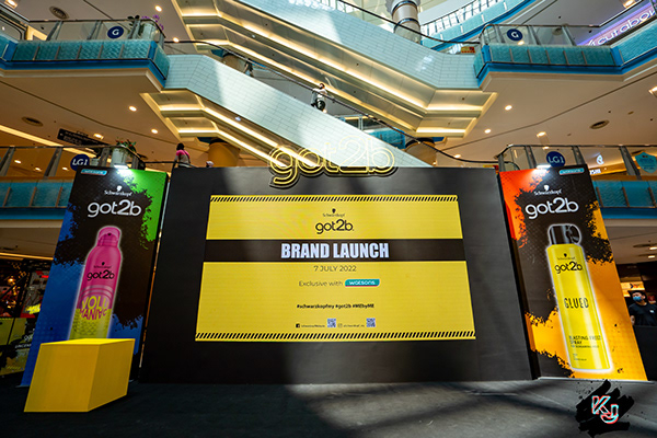 Schwarzkopf Got2b product launch event photography Malaysia 2024 photo 2