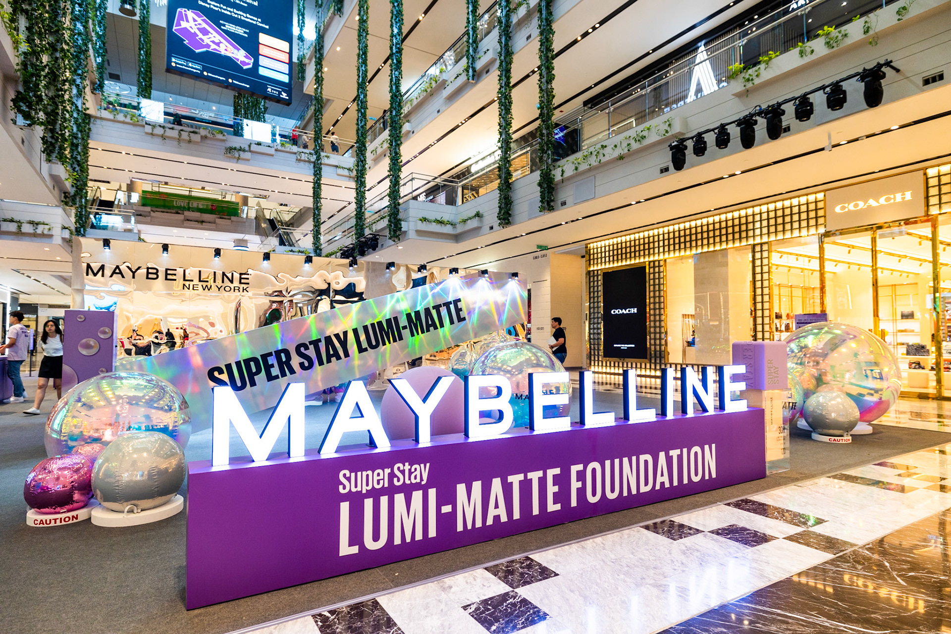 Maybelline beauty brand event photography at TRX Kuala Lumpur 2024 photo 3