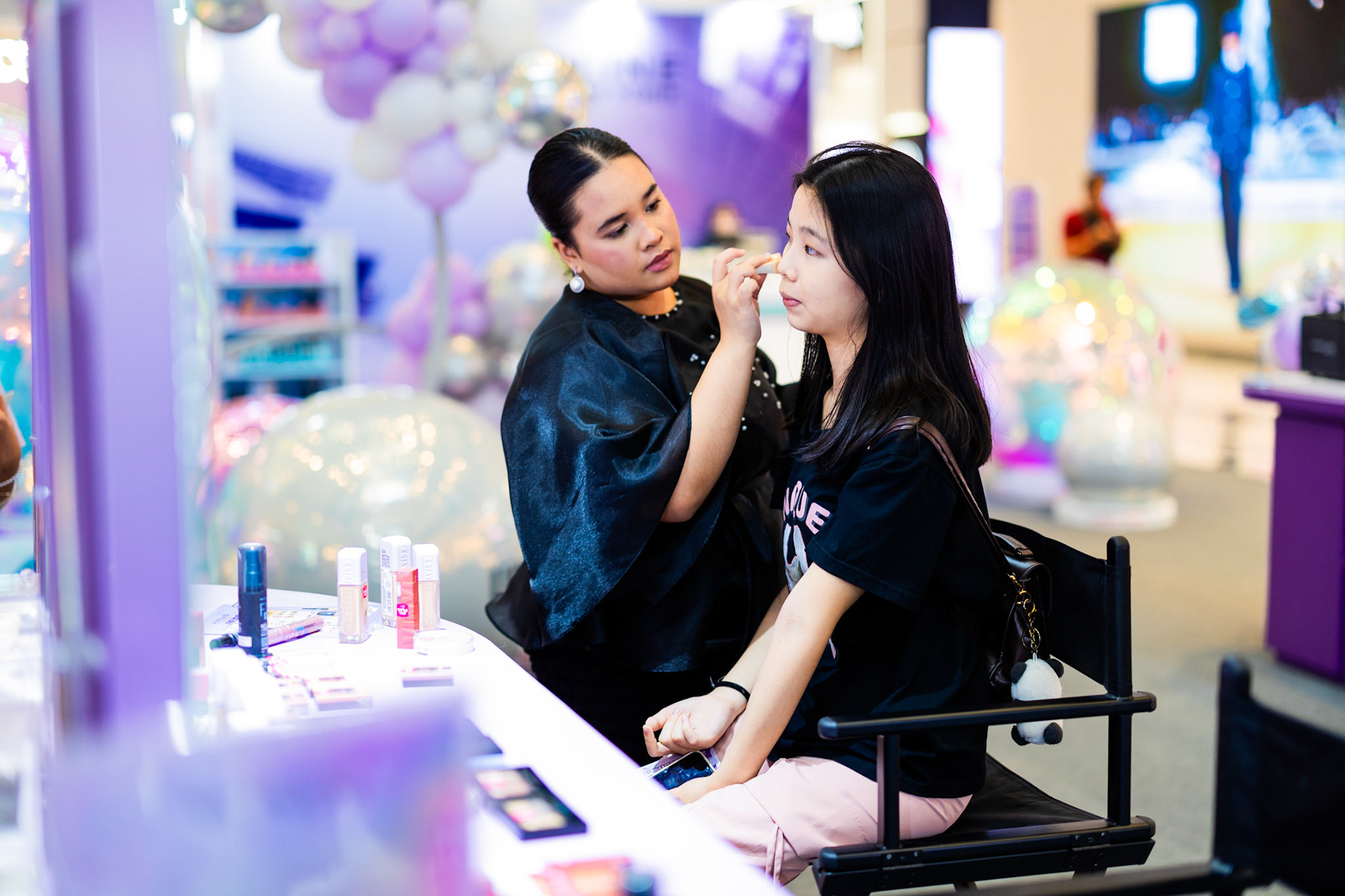 Maybelline beauty brand event photography at TRX Kuala Lumpur 2024 photo 7