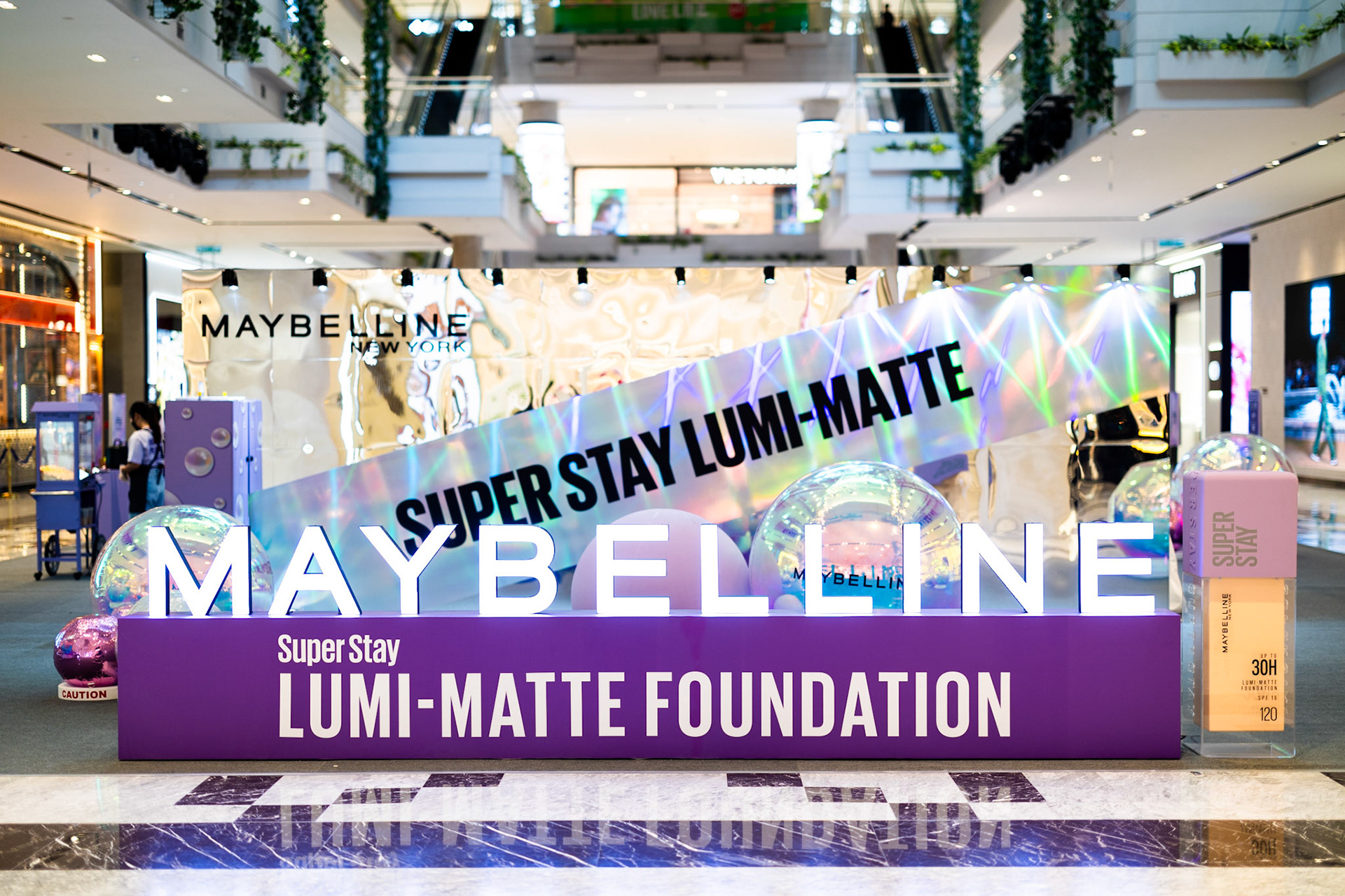 Maybelline beauty brand event photography at TRX Kuala Lumpur 2024 photo 1