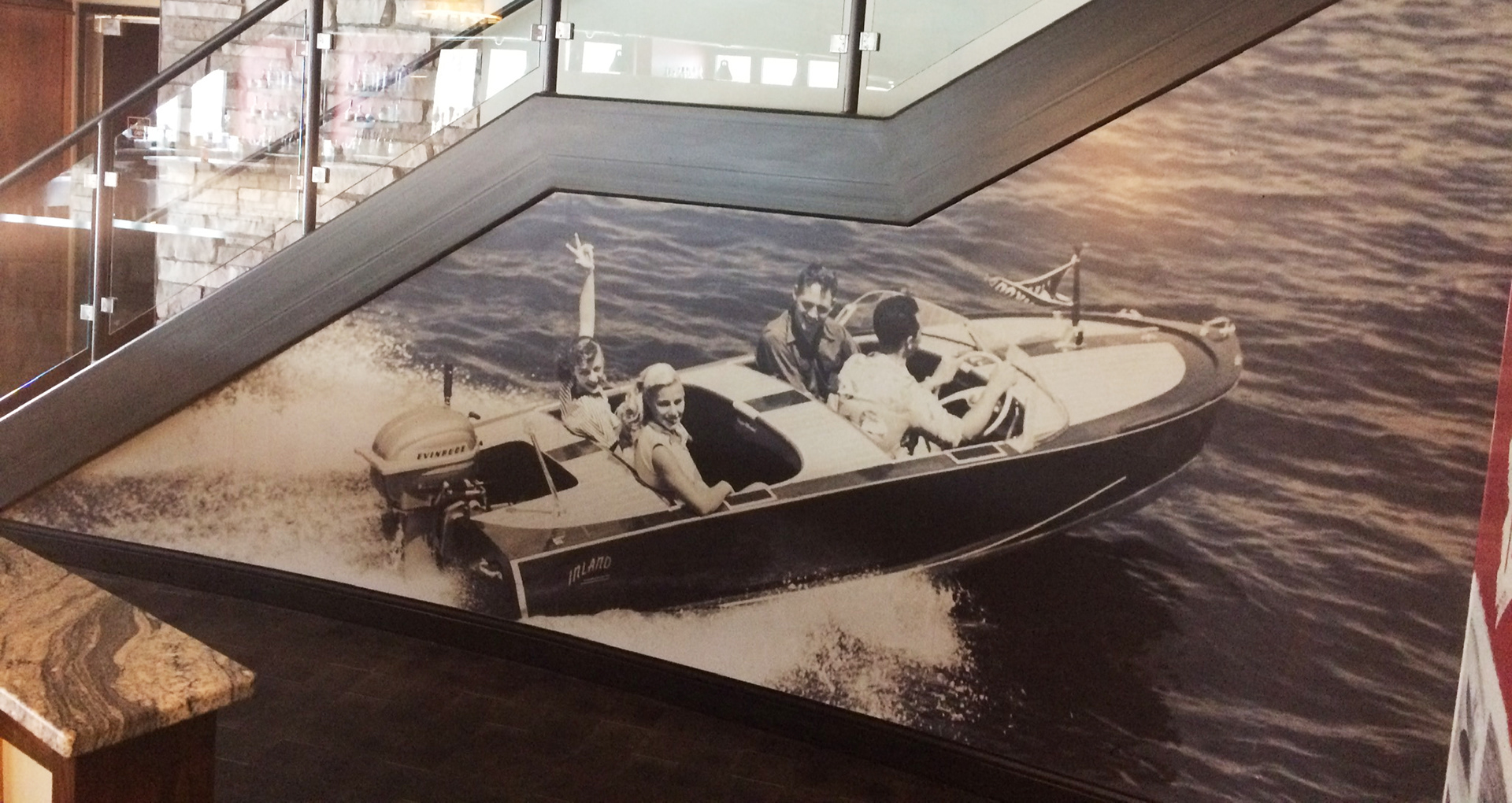 WALL MURALS / BUCK AND HONEYS RESTAURANT - WI