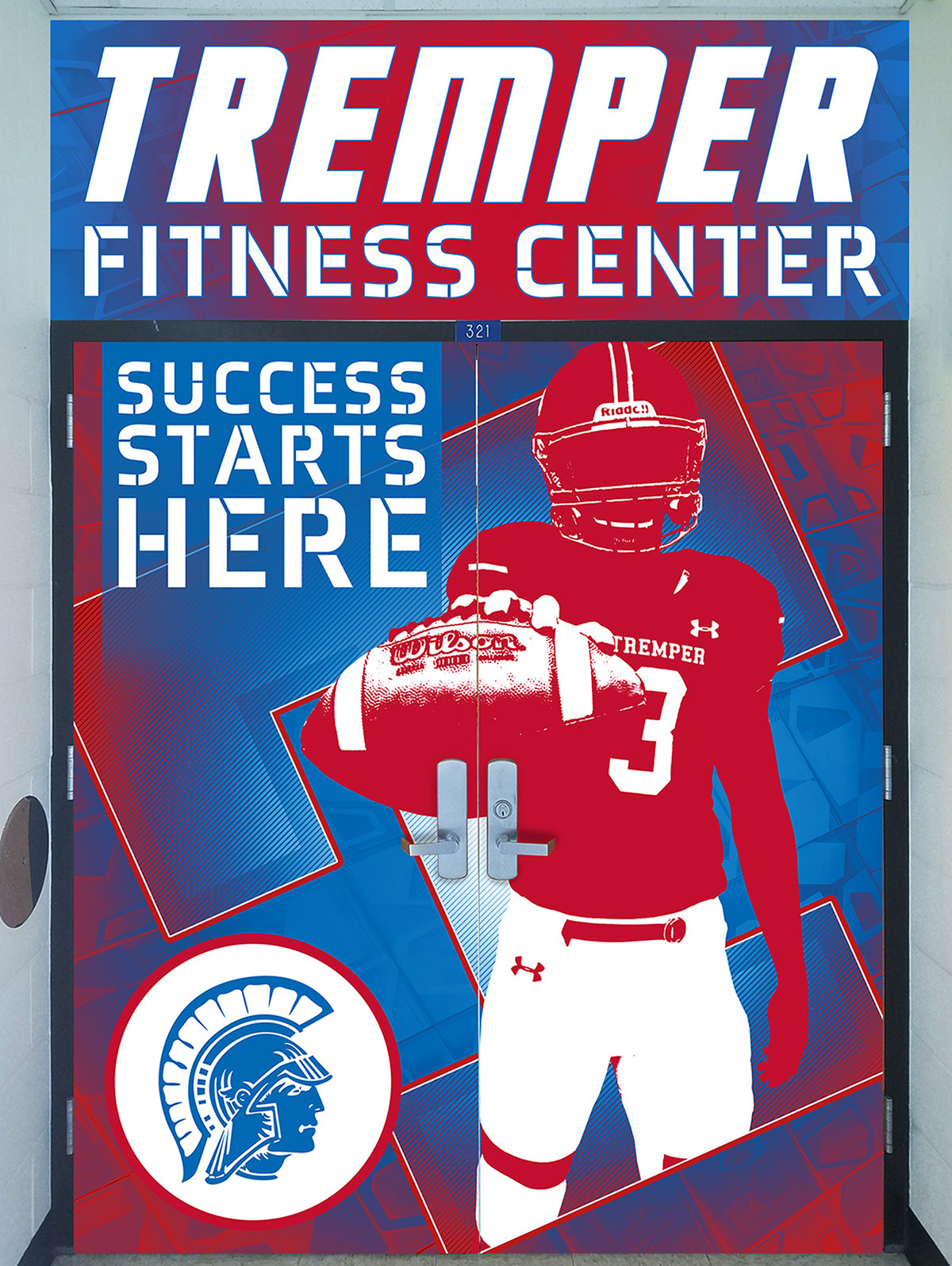 DOOR WRAP / TREMPER HIGH SCHOOL - WI