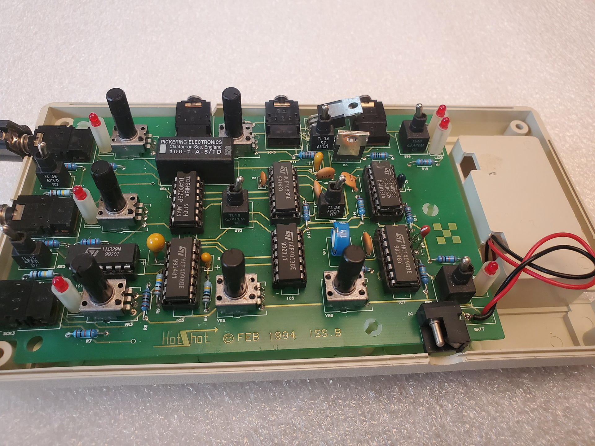 Inside the Hotshot. My own design.
