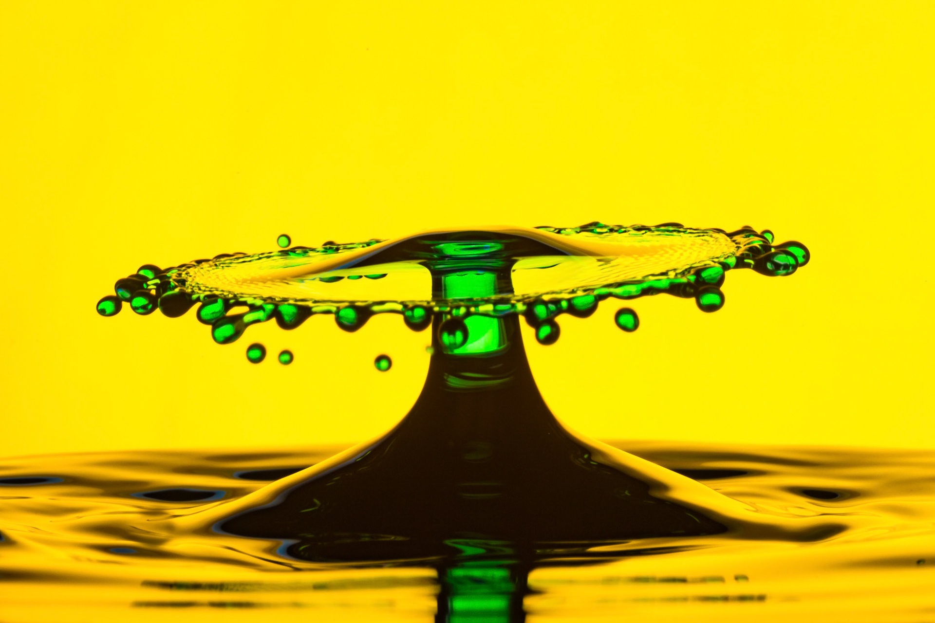 Droplet collision