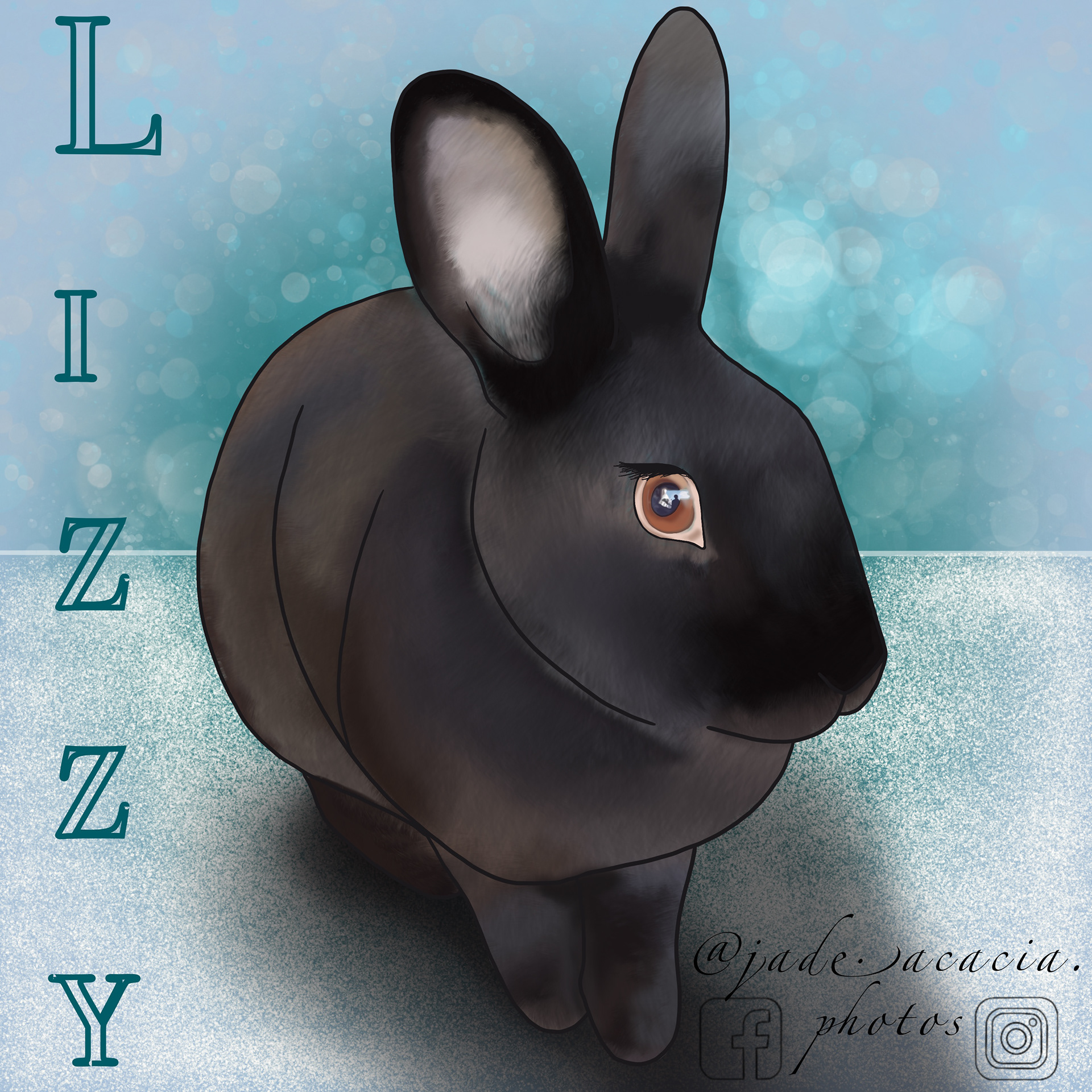 Lizzy portrait #2