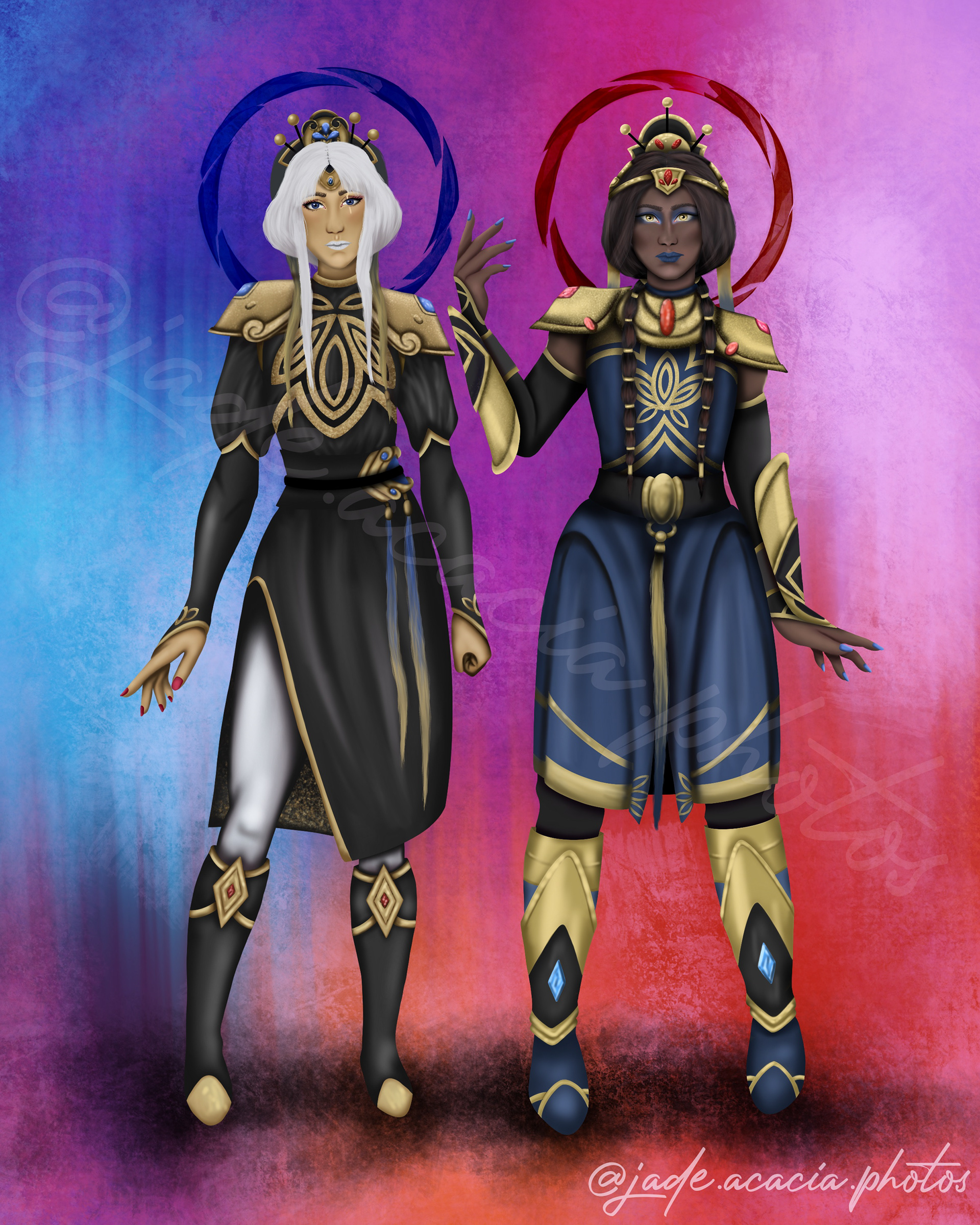 Annika and Neha from The Dragon Prince
