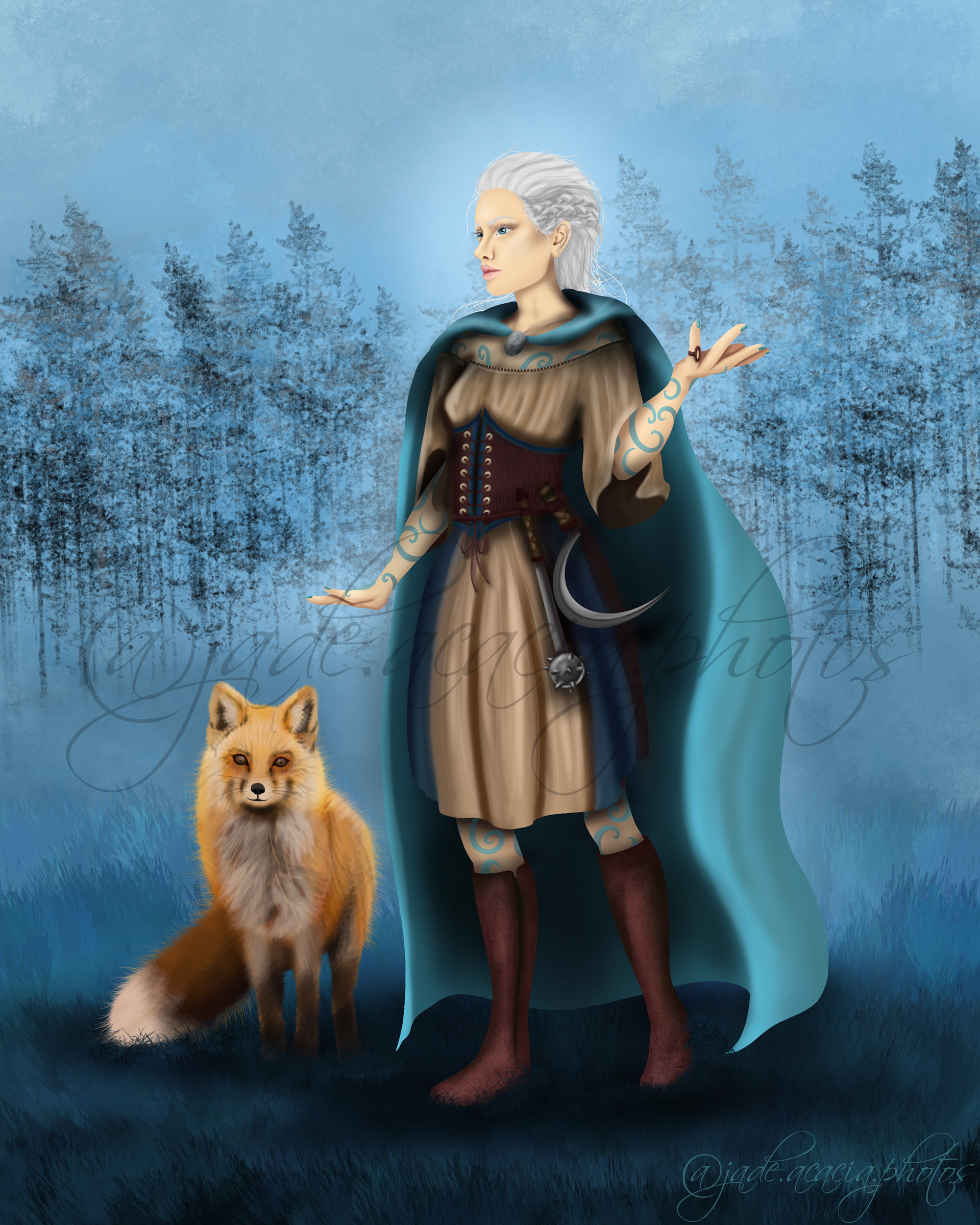 Lorelei D&D commission