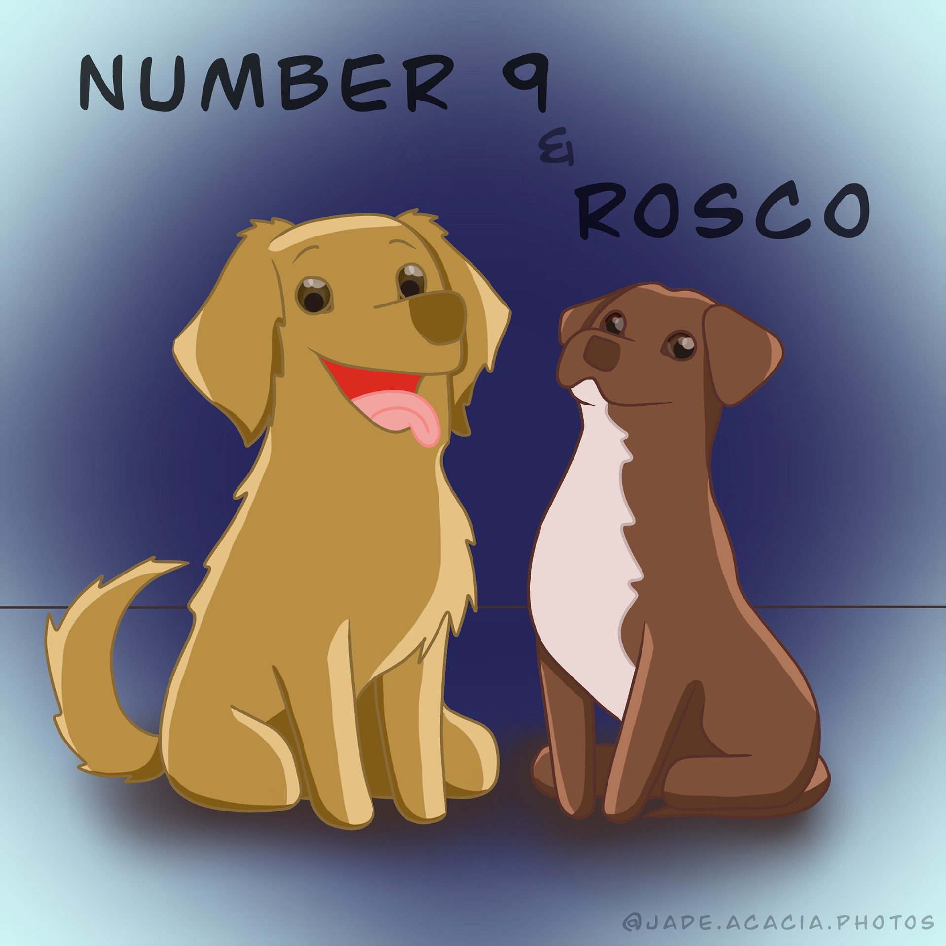 Number 9 and Rosco