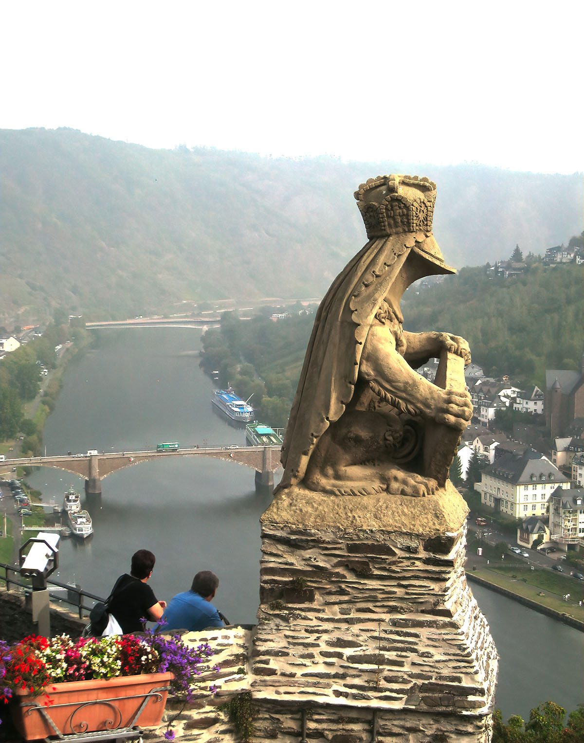 Overlooking the Rhine
