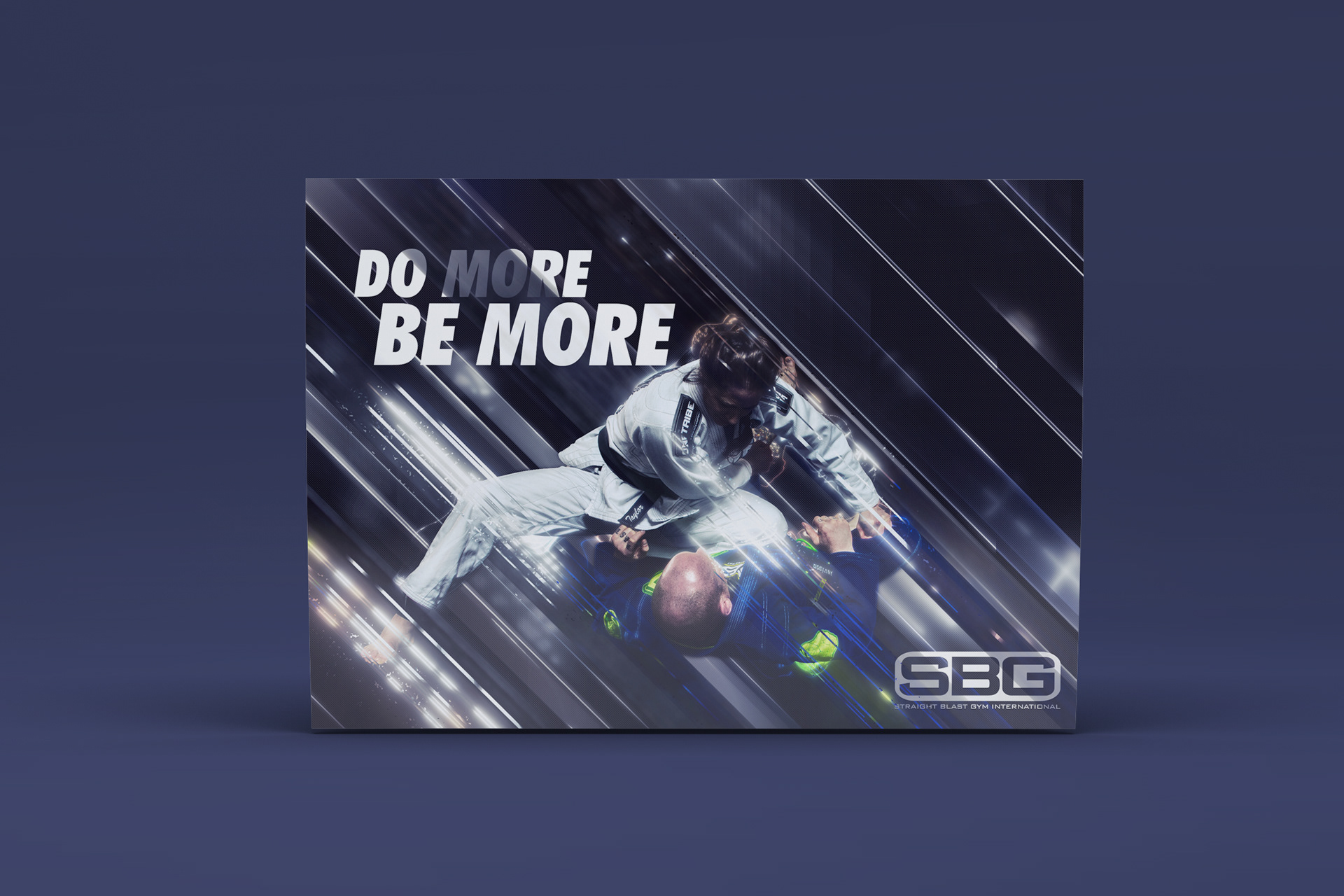 Straight Blast Gym New Year Postcard