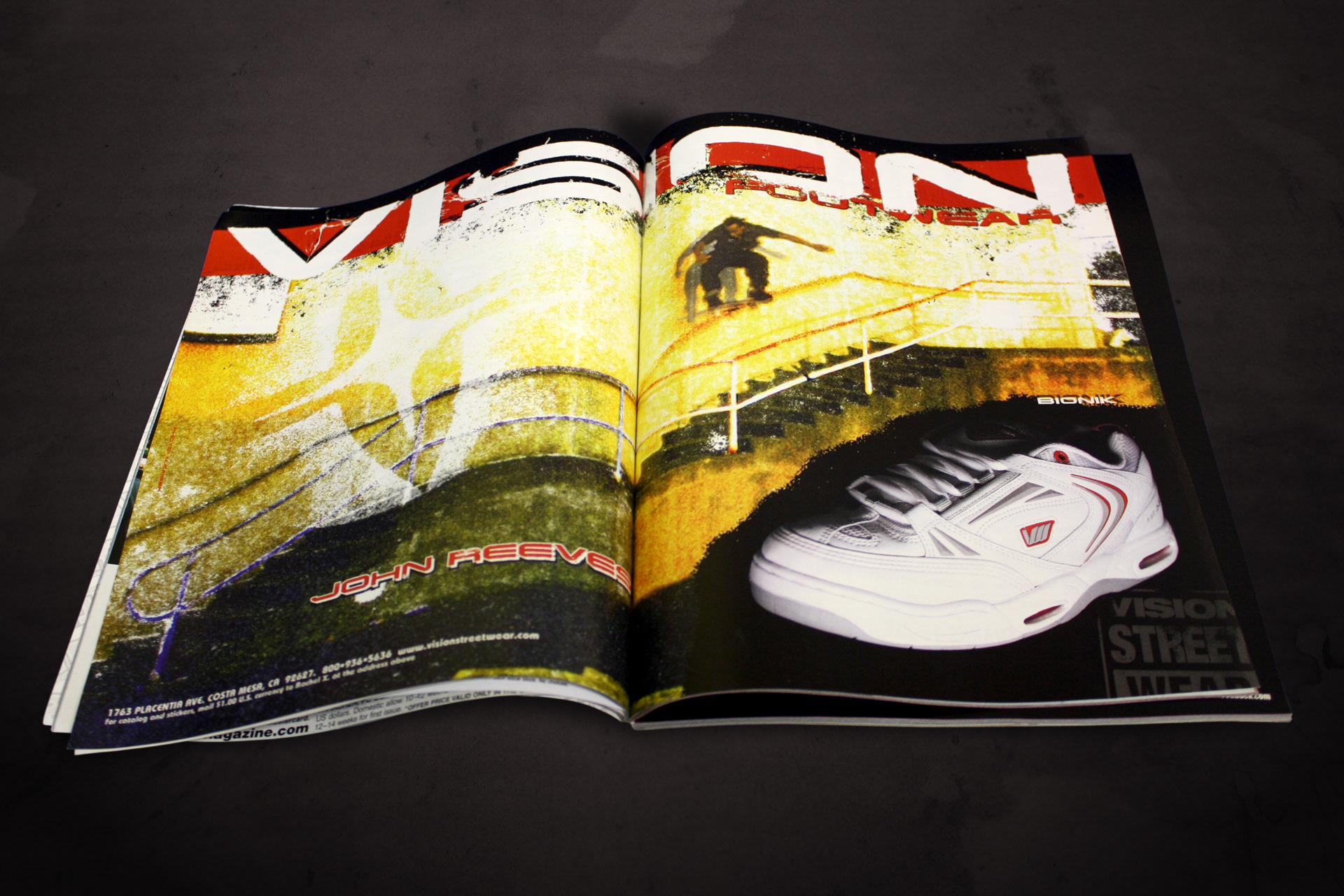 Vision Footwear John Reeves Bionik Thrasher Ad