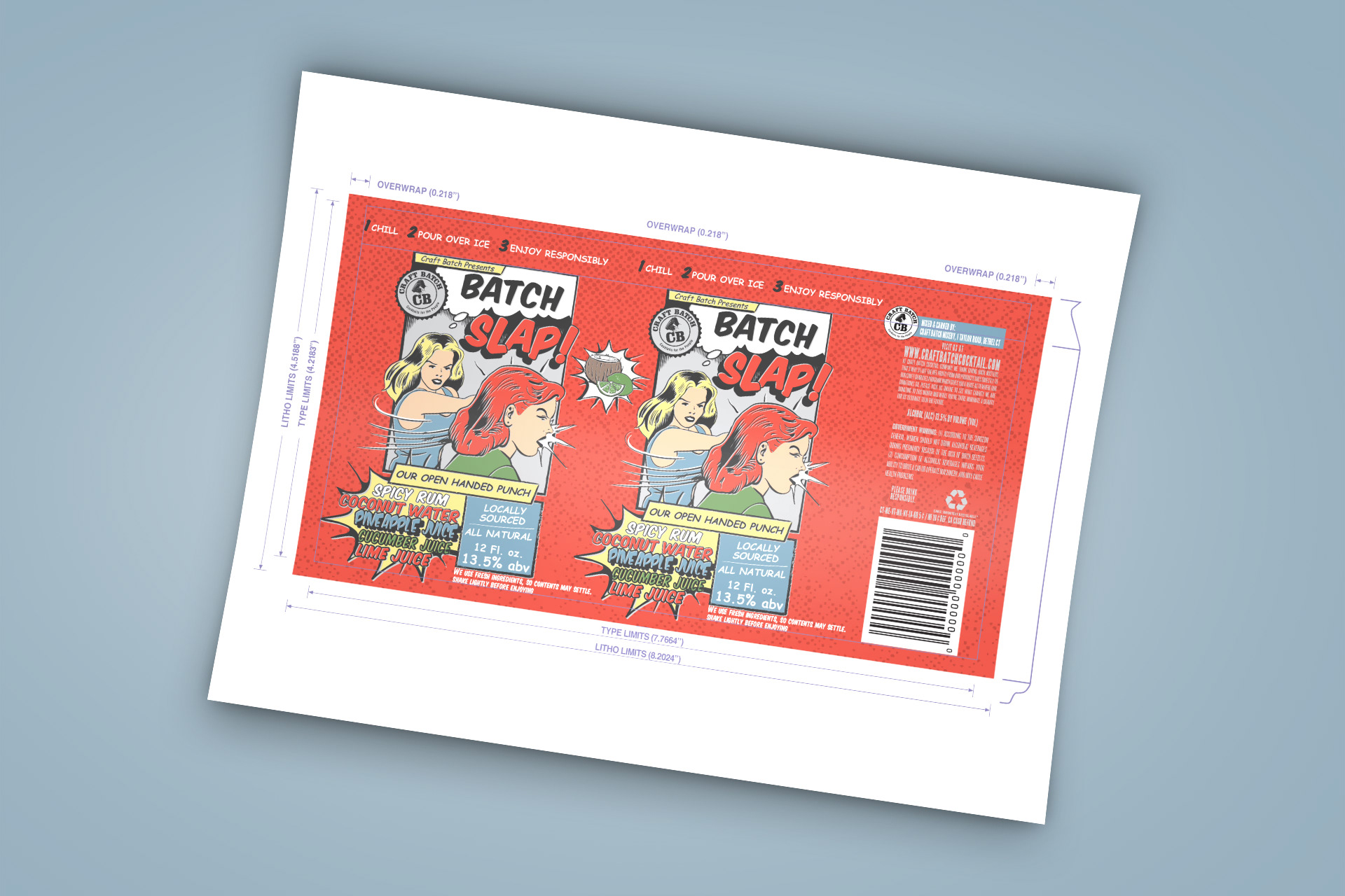 Craft Batch Batch Slap Cocktail Can Mechanical