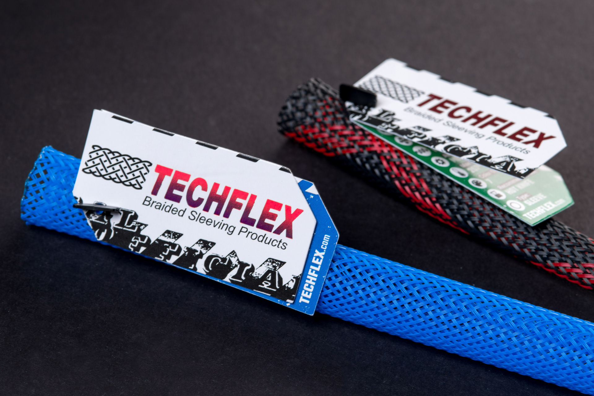 Techflex Hangtag Application Shot