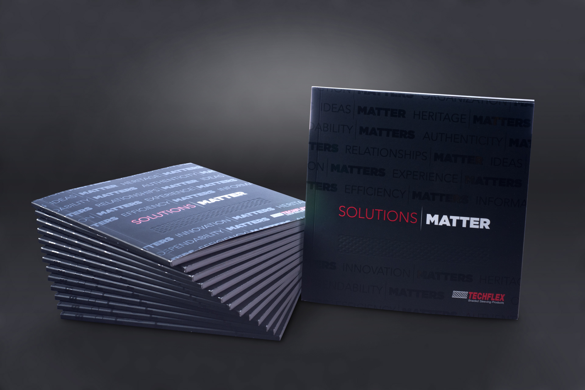 Techflex Solutions Matter  Cover Design