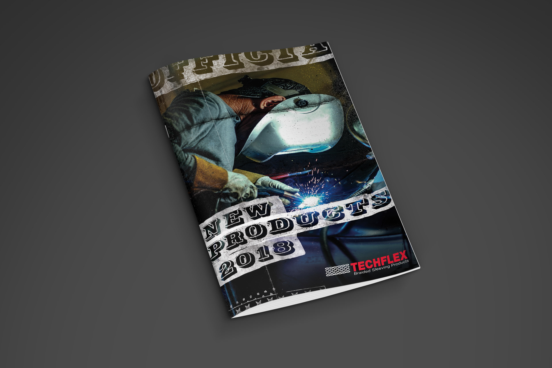 Techflex 2018 New Products Cover Design