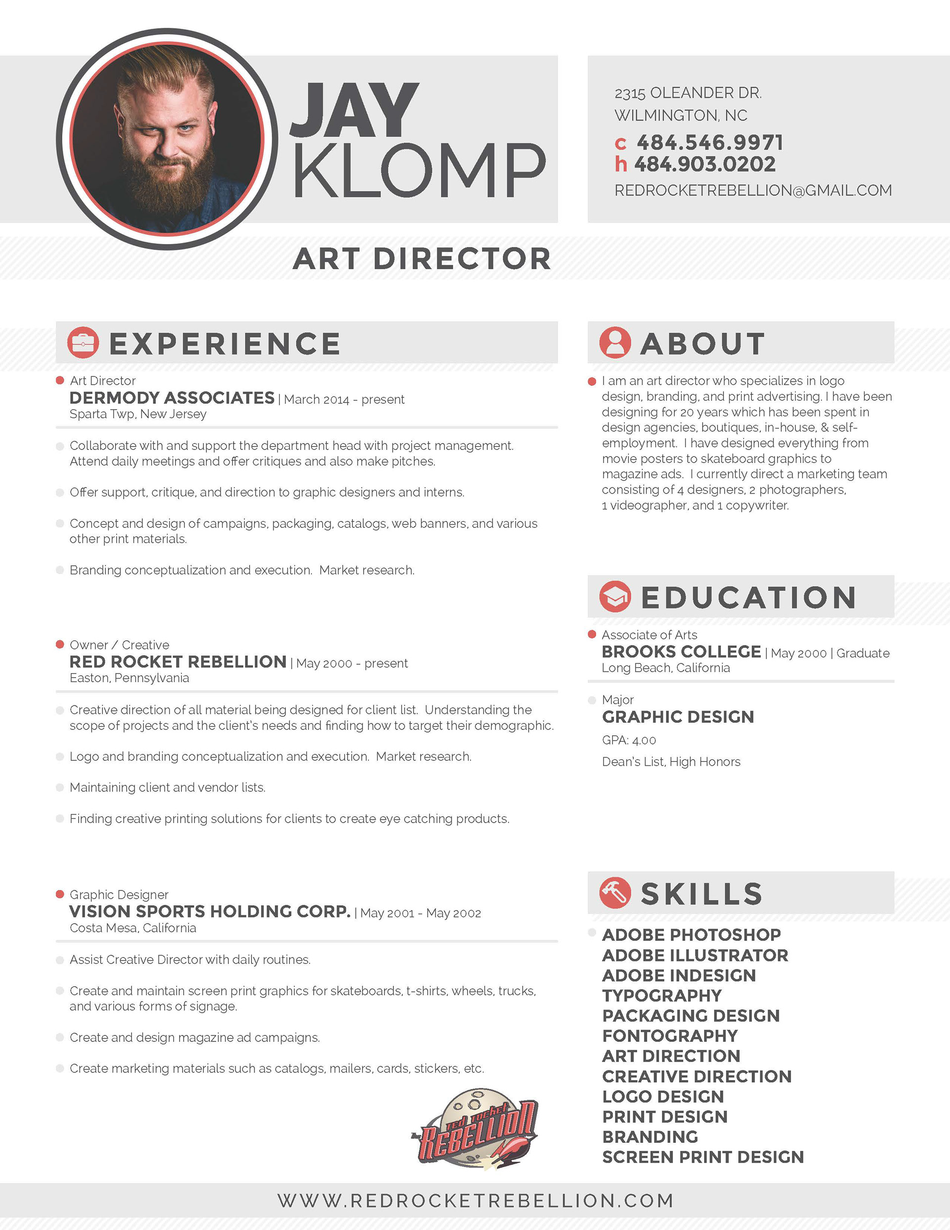 Jay Klomp Resume