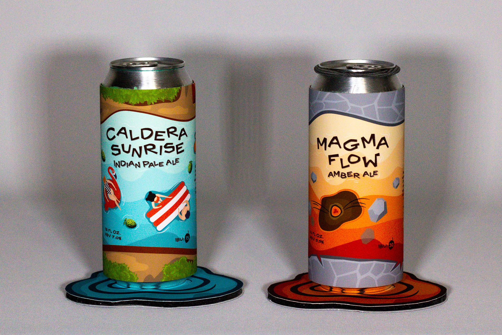 2 Can beers line-up