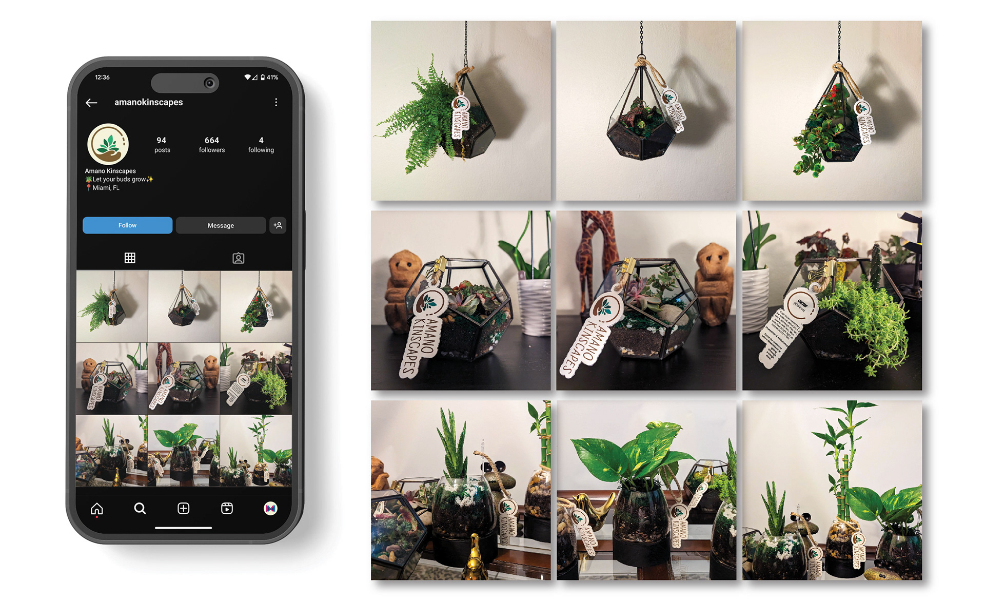 Instagram feed structure
