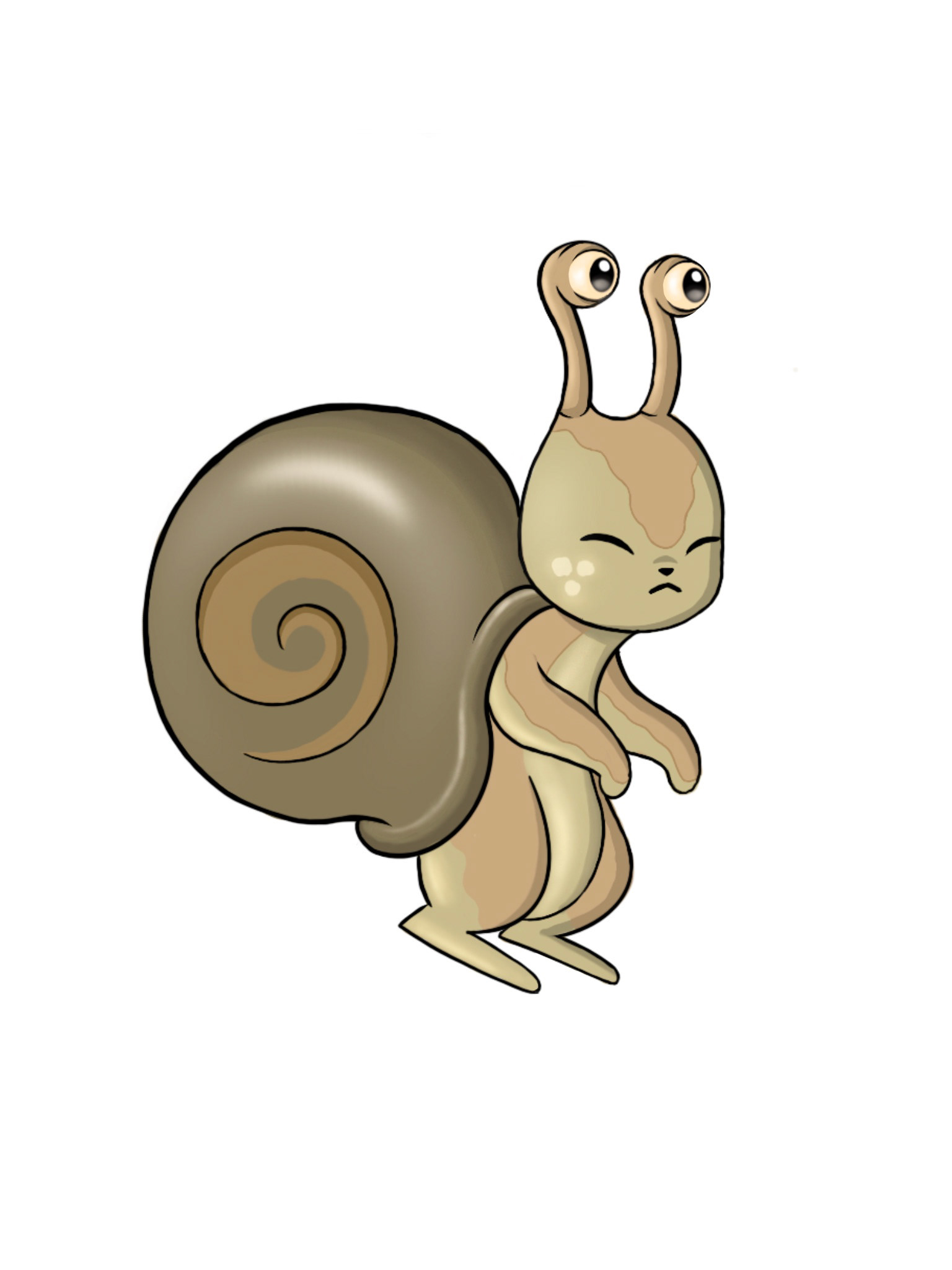 Cottonsnail: Snail / Rodent Hybrid Concept