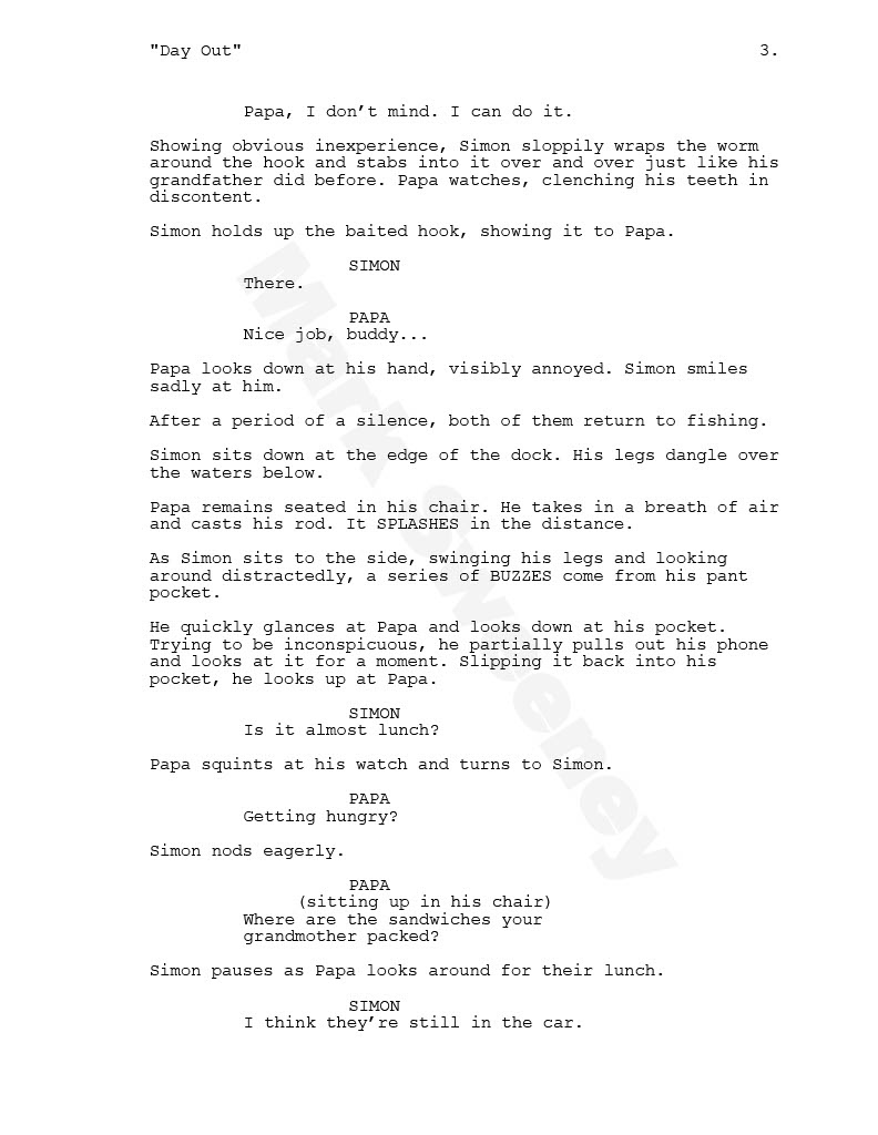 Day Out: Short Film Screenplay (3)
