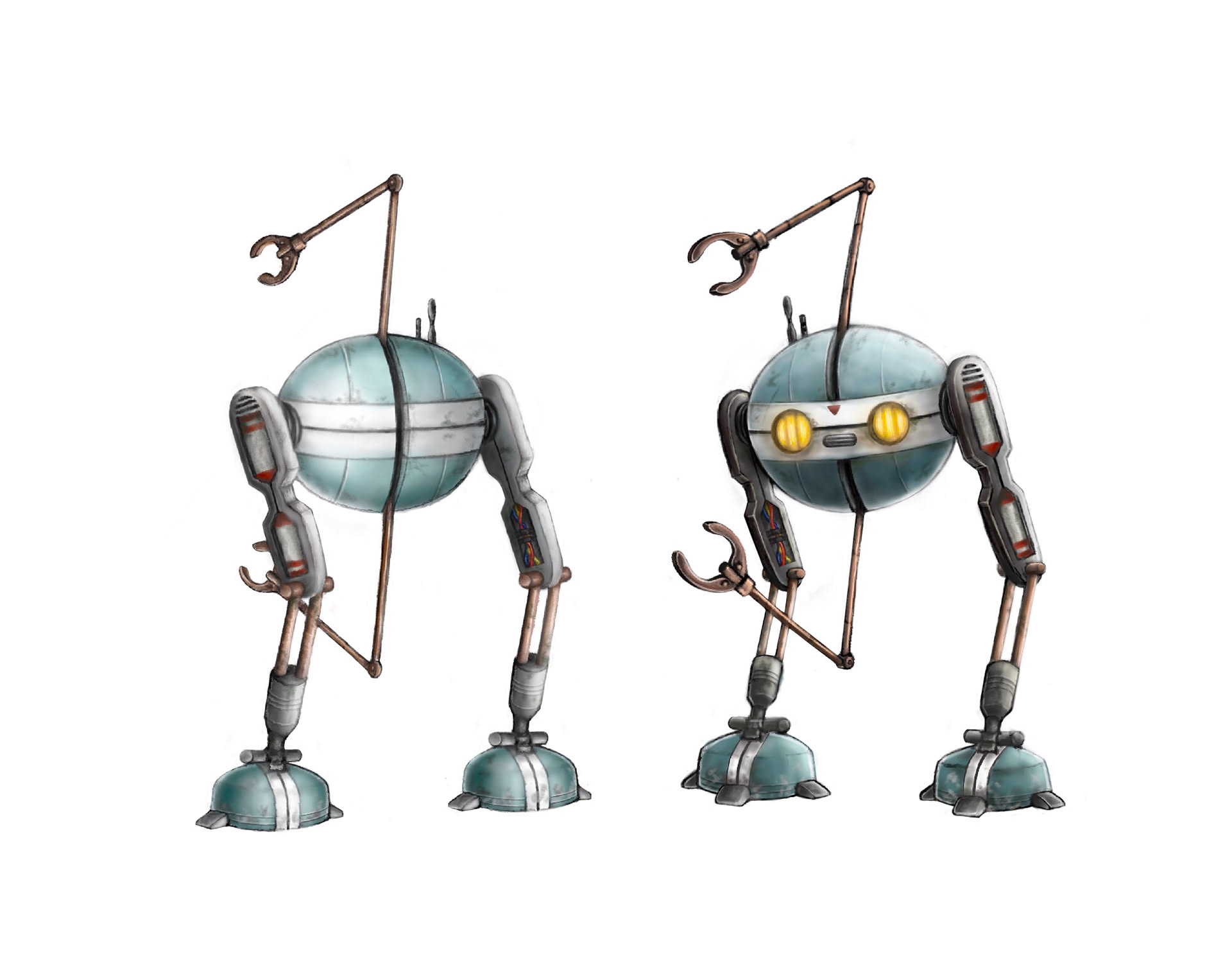 Sci-fi Robot: Character Concept