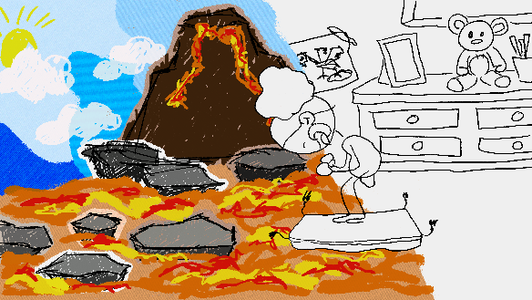 The floor is lava | Study 3