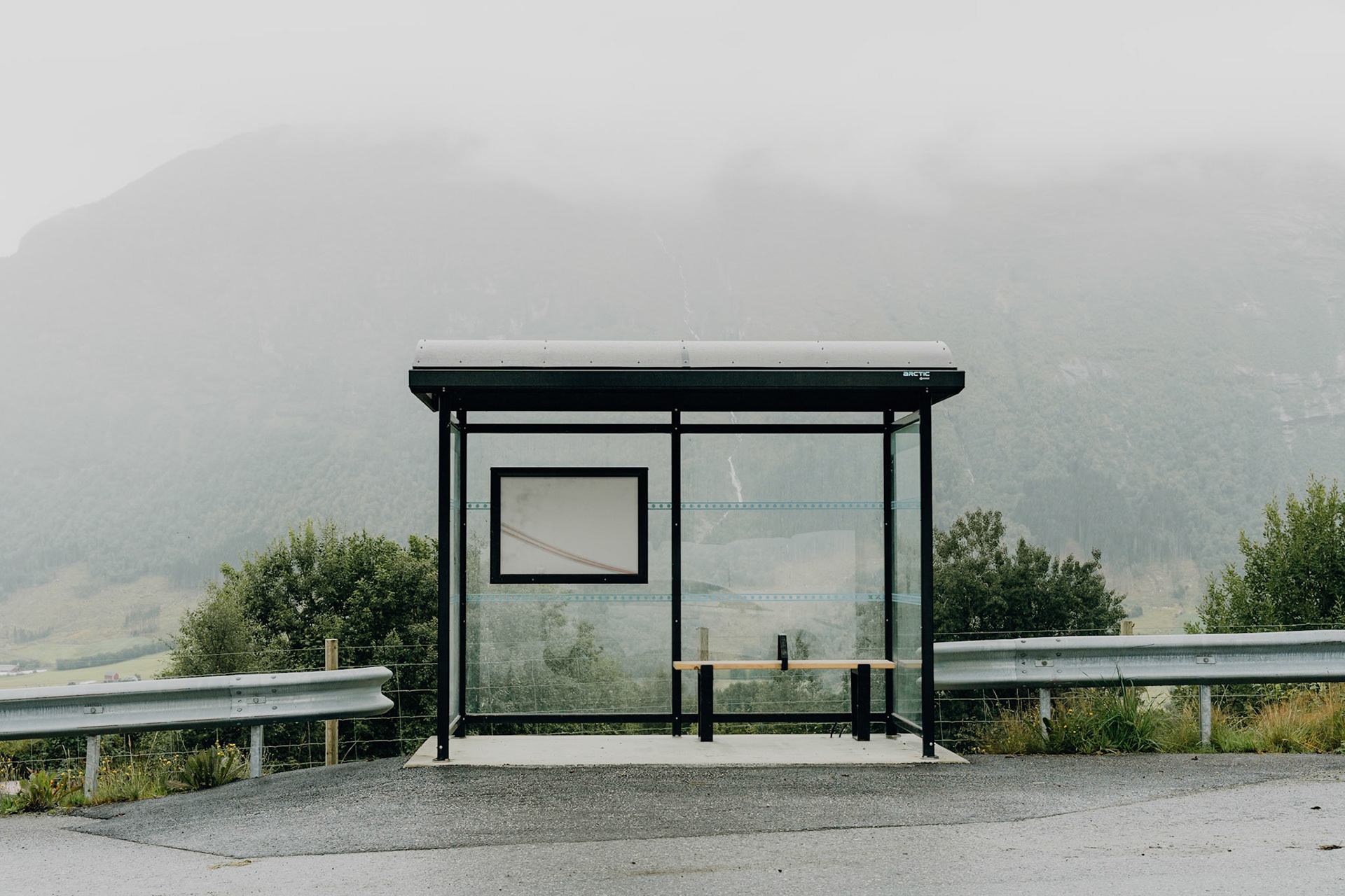 It rains a lot in Norway