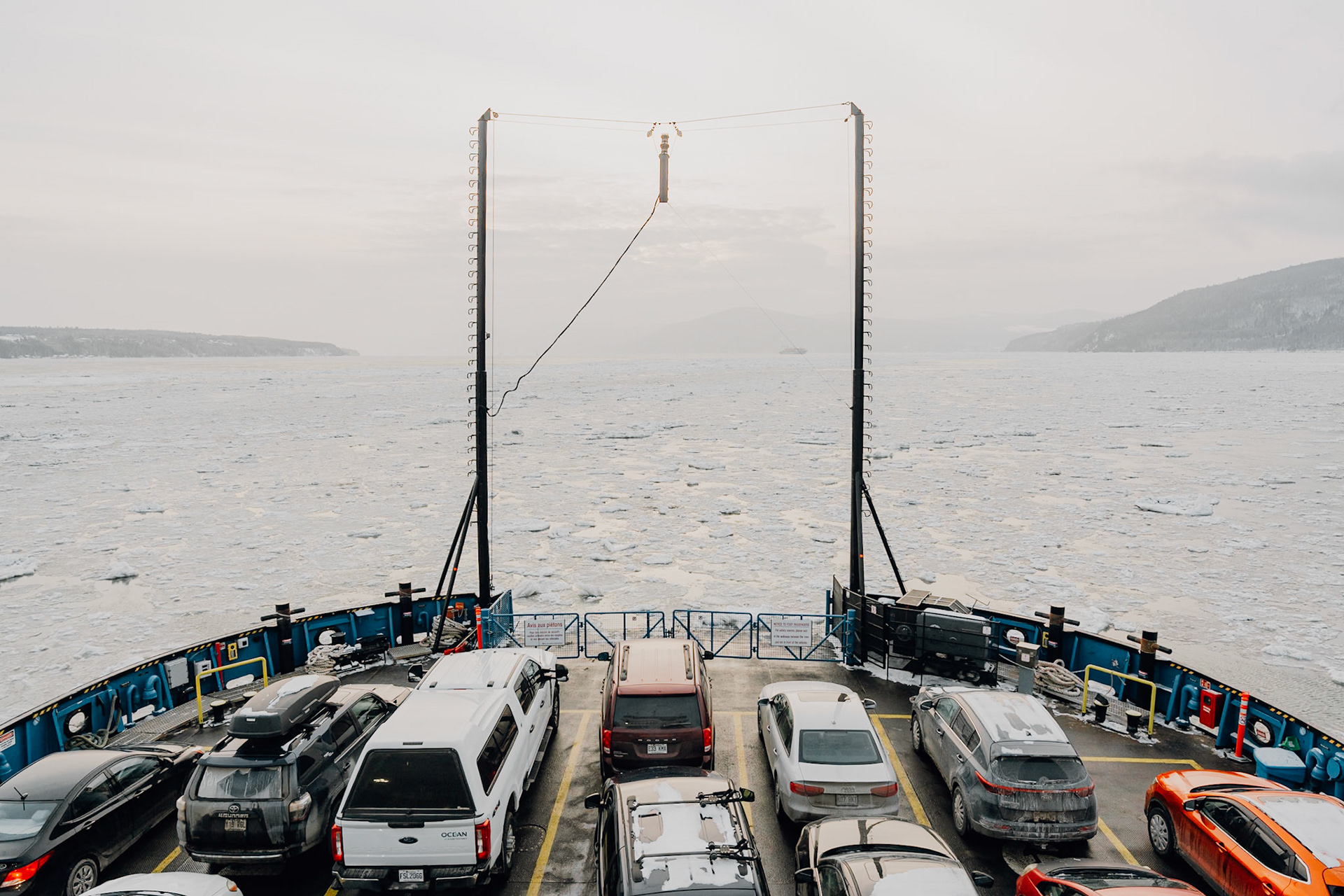 En route to Isle-aux-Coudres