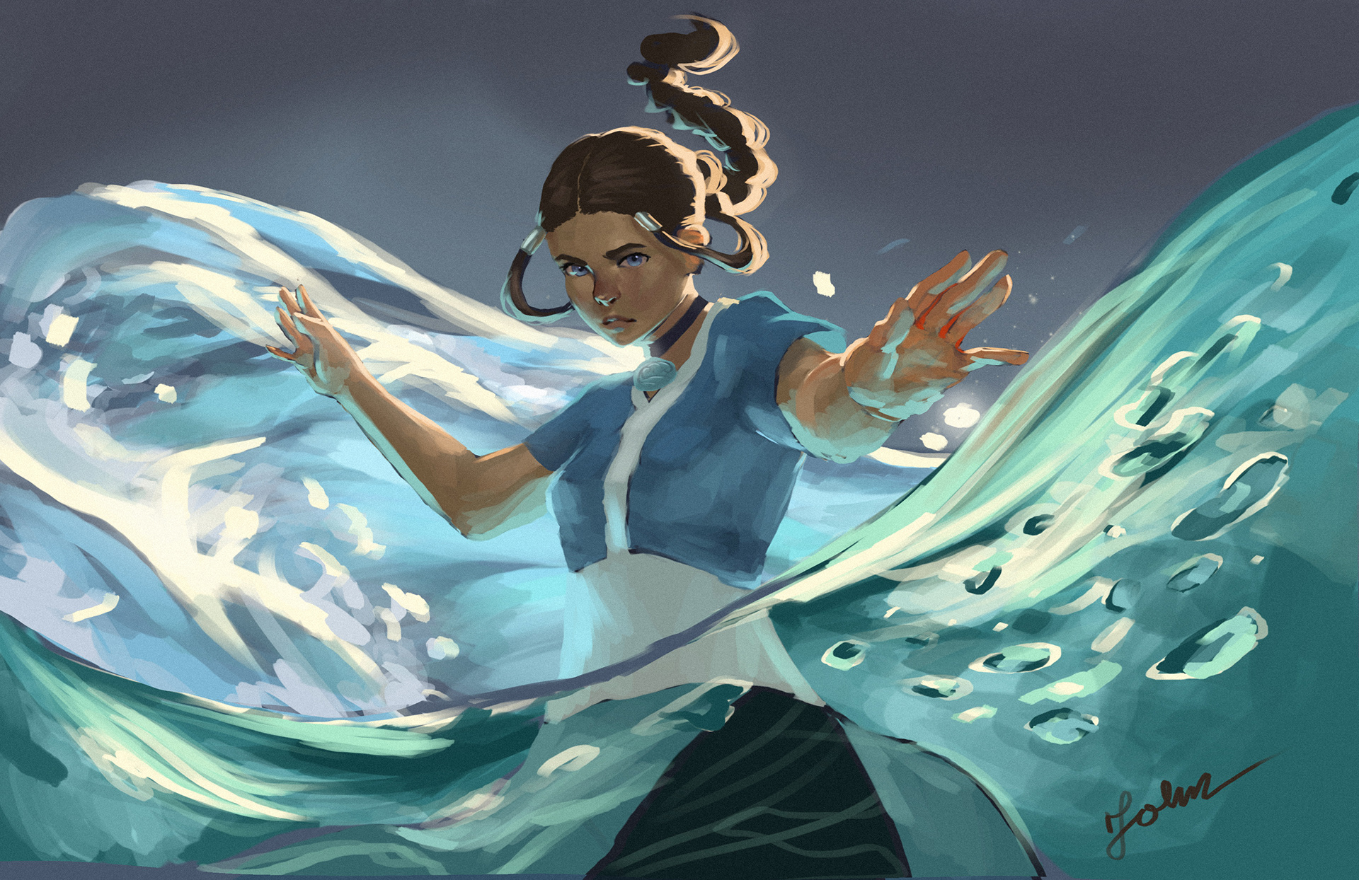 John Erickson Manalon - Katara Fan Art