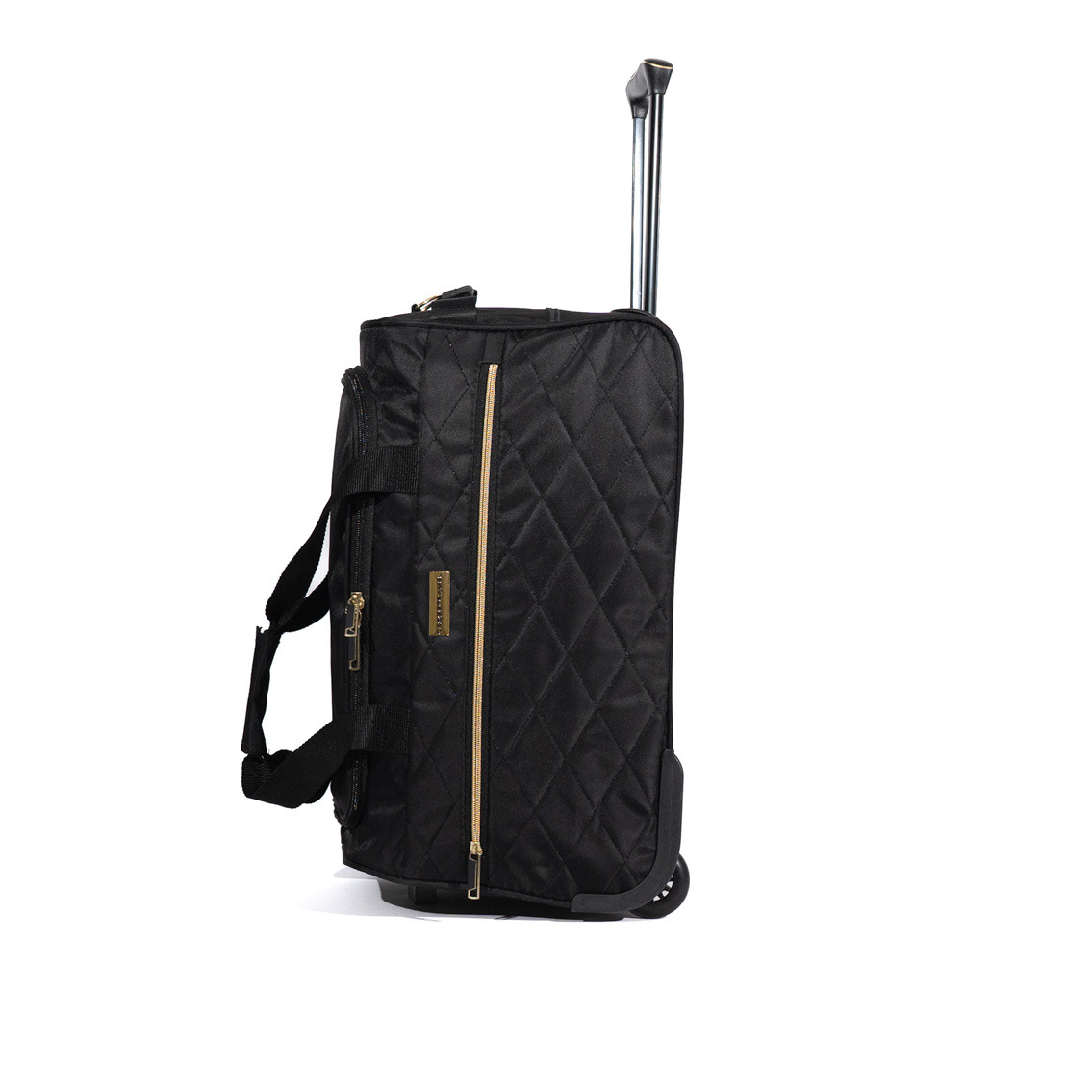 Produktfotografie einer Reisetasche auf weißem Hintergrund