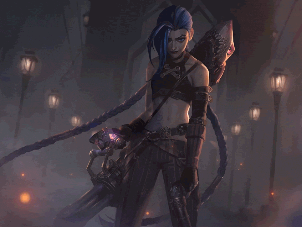 Lucas Gallo Motion Portfolio - Valorant Reyna - Animated Login Screen