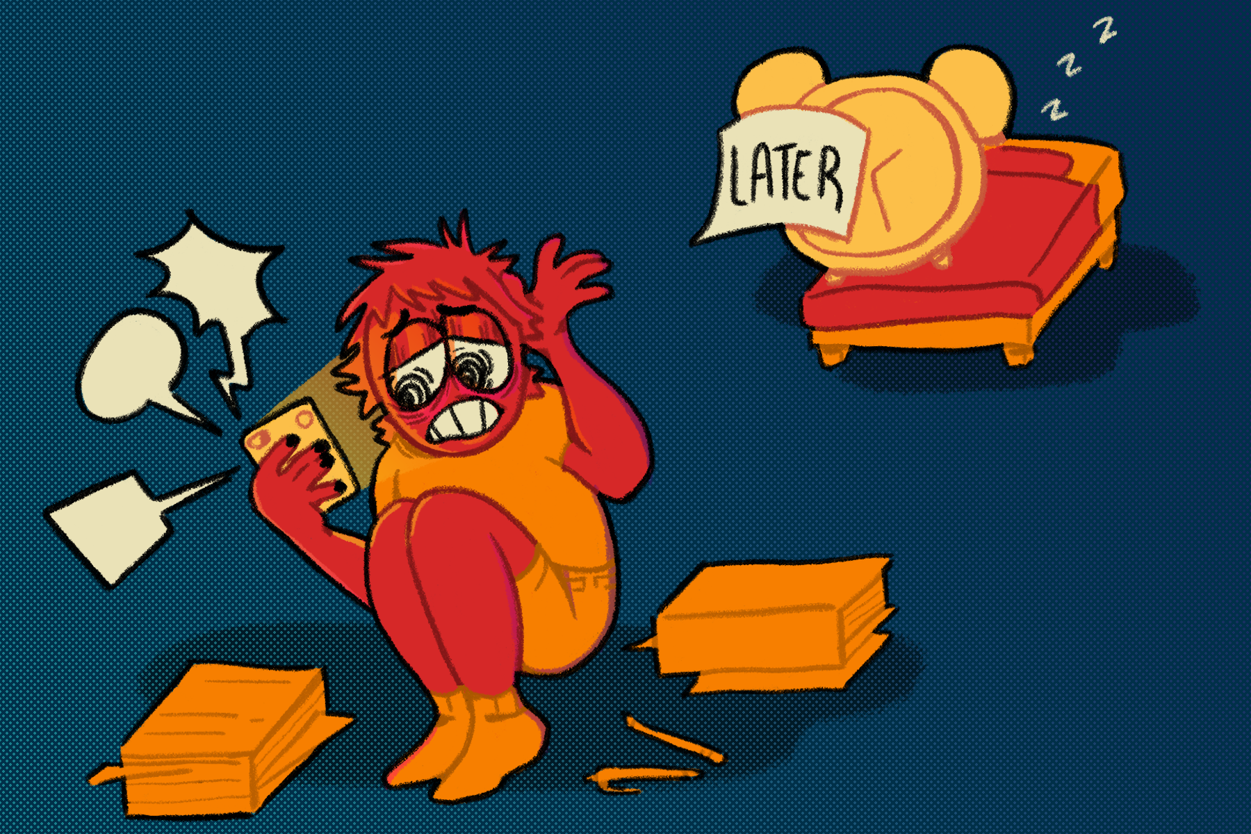 Bedtime procrastination